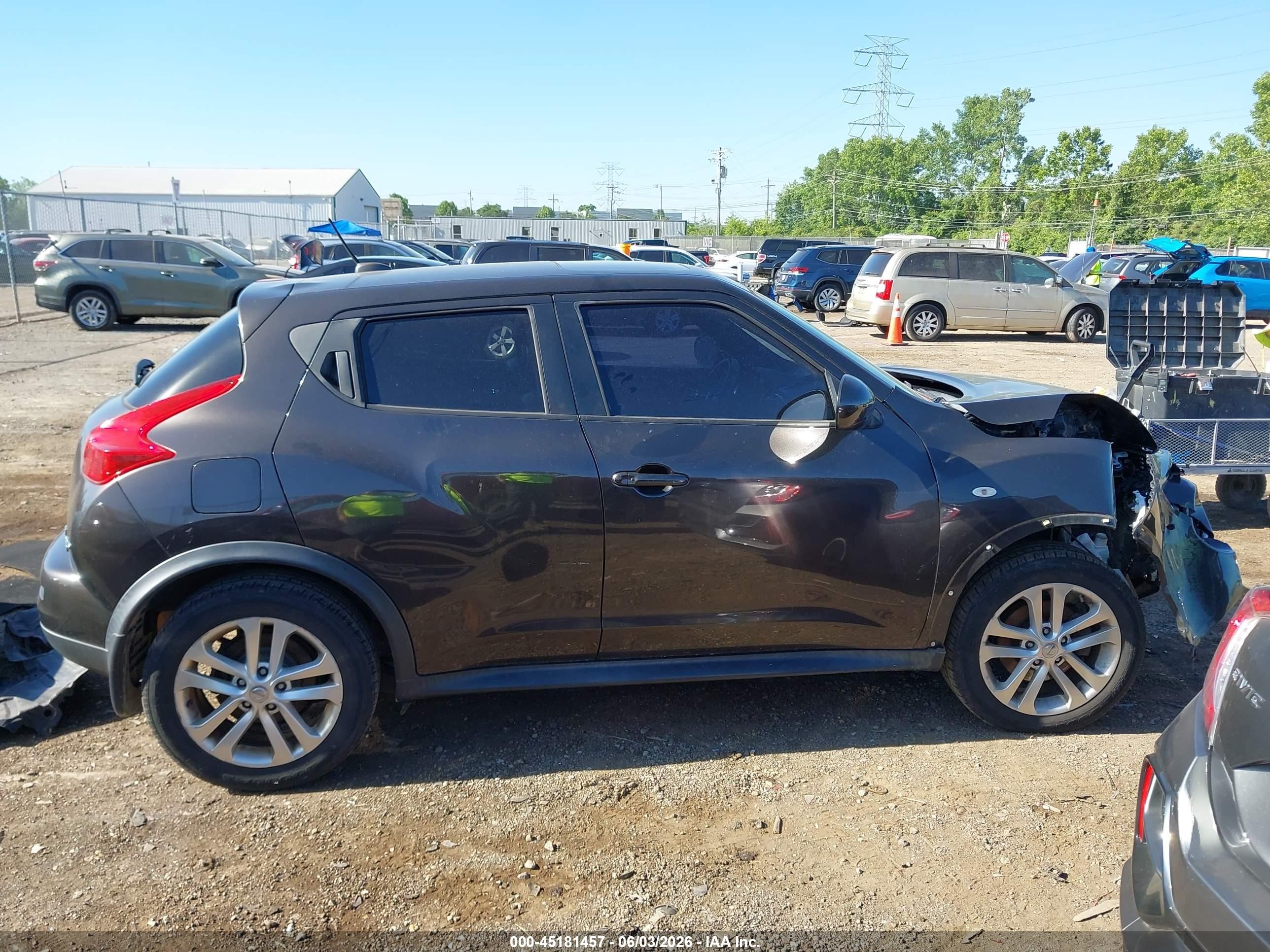 2012 Nissan Juke Sl Black vin: JN8AF5MV7CT110783
