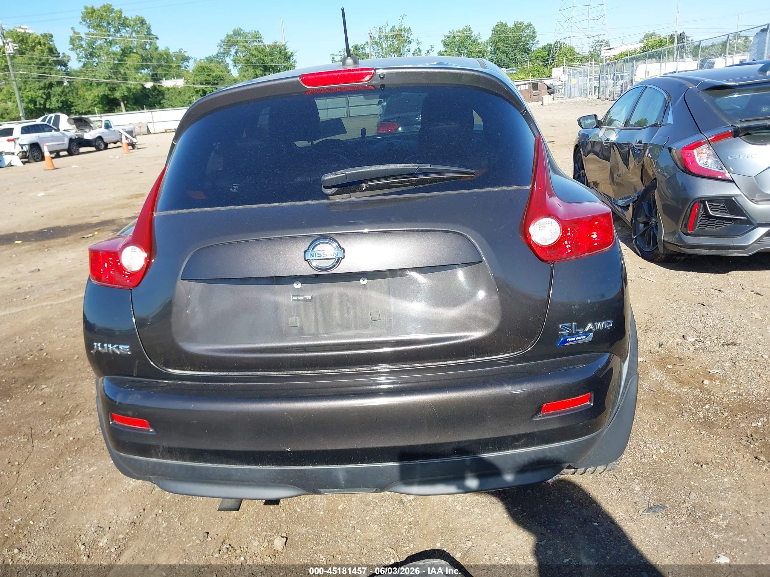 2012 Nissan Juke Sl Black vin: JN8AF5MV7CT110783