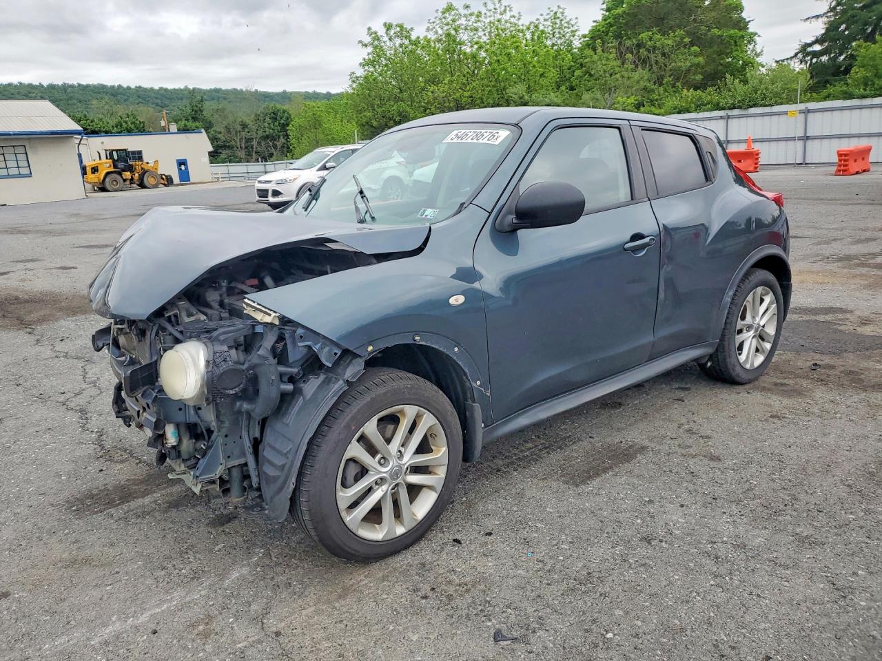 2012 Nissan Juke S Gray vin: JN8AF5MV7CT116776