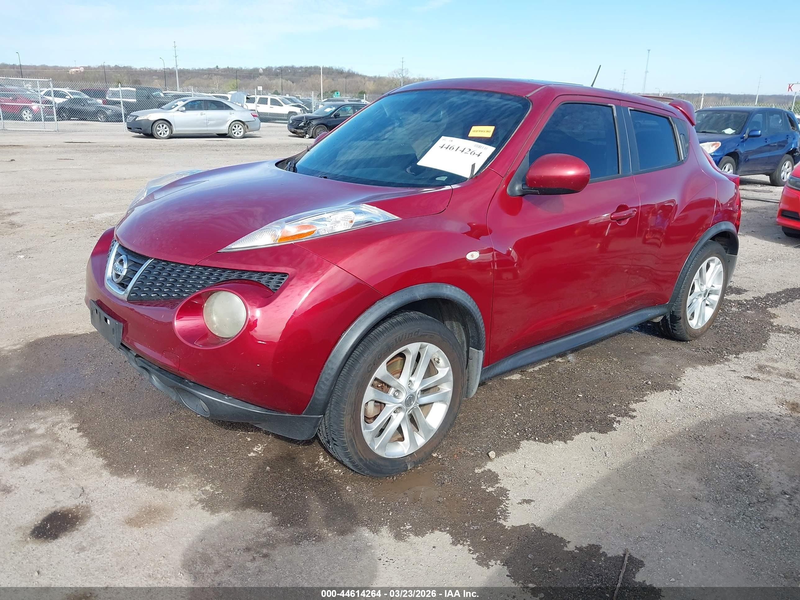 2012 Nissan Juke Sl Red vin: JN8AF5MV7CT124988