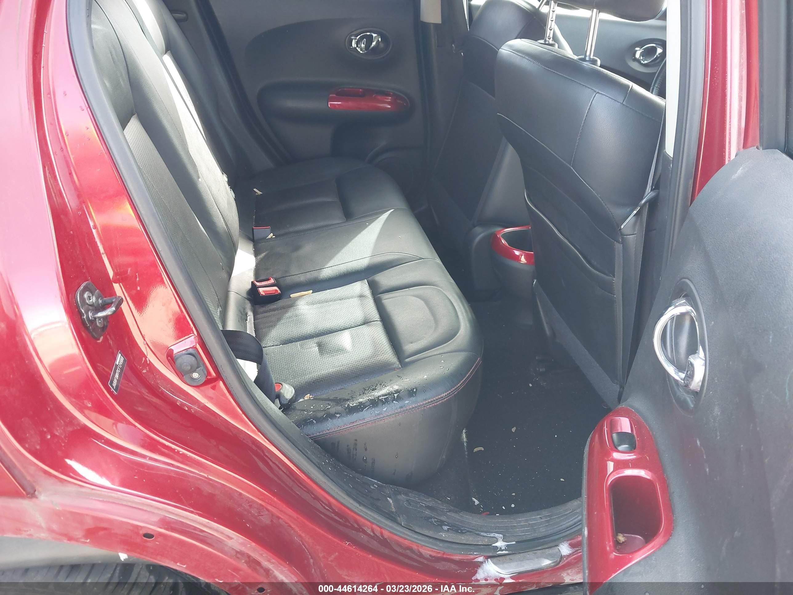 2012 Nissan Juke Sl Red vin: JN8AF5MV7CT124988