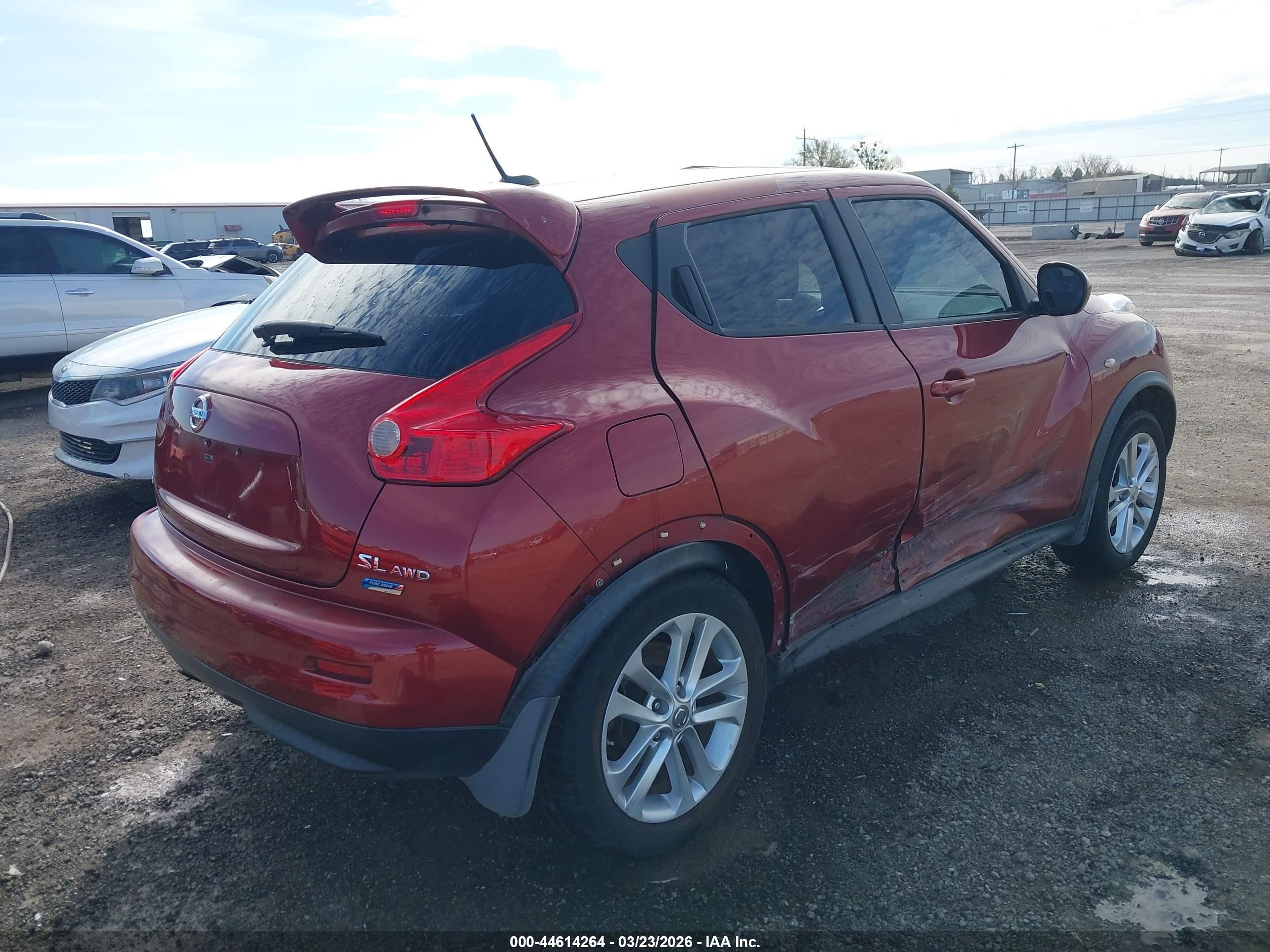 2012 Nissan Juke Sl Red vin: JN8AF5MV7CT124988