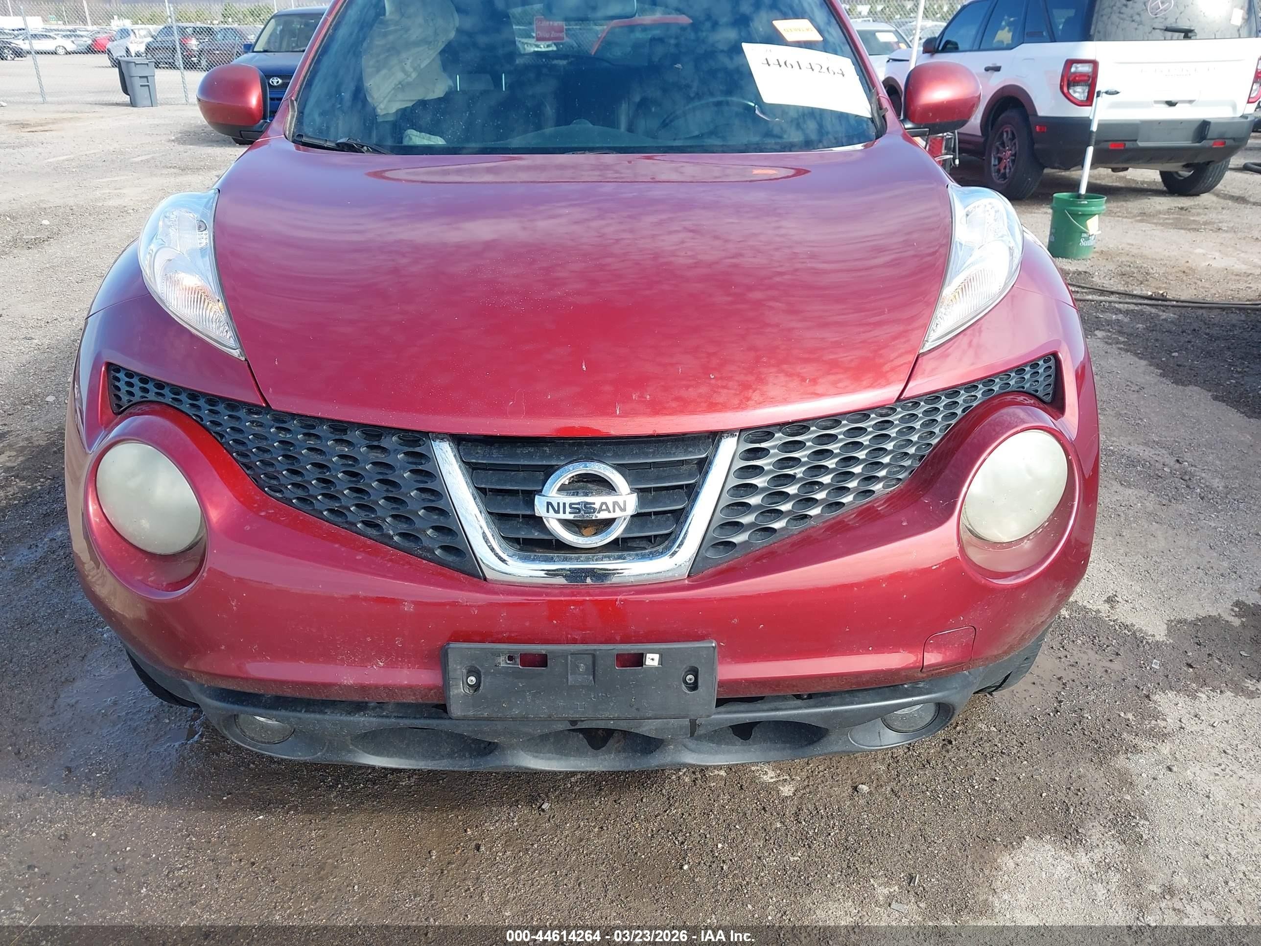 2012 Nissan Juke Sl Red vin: JN8AF5MV7CT124988