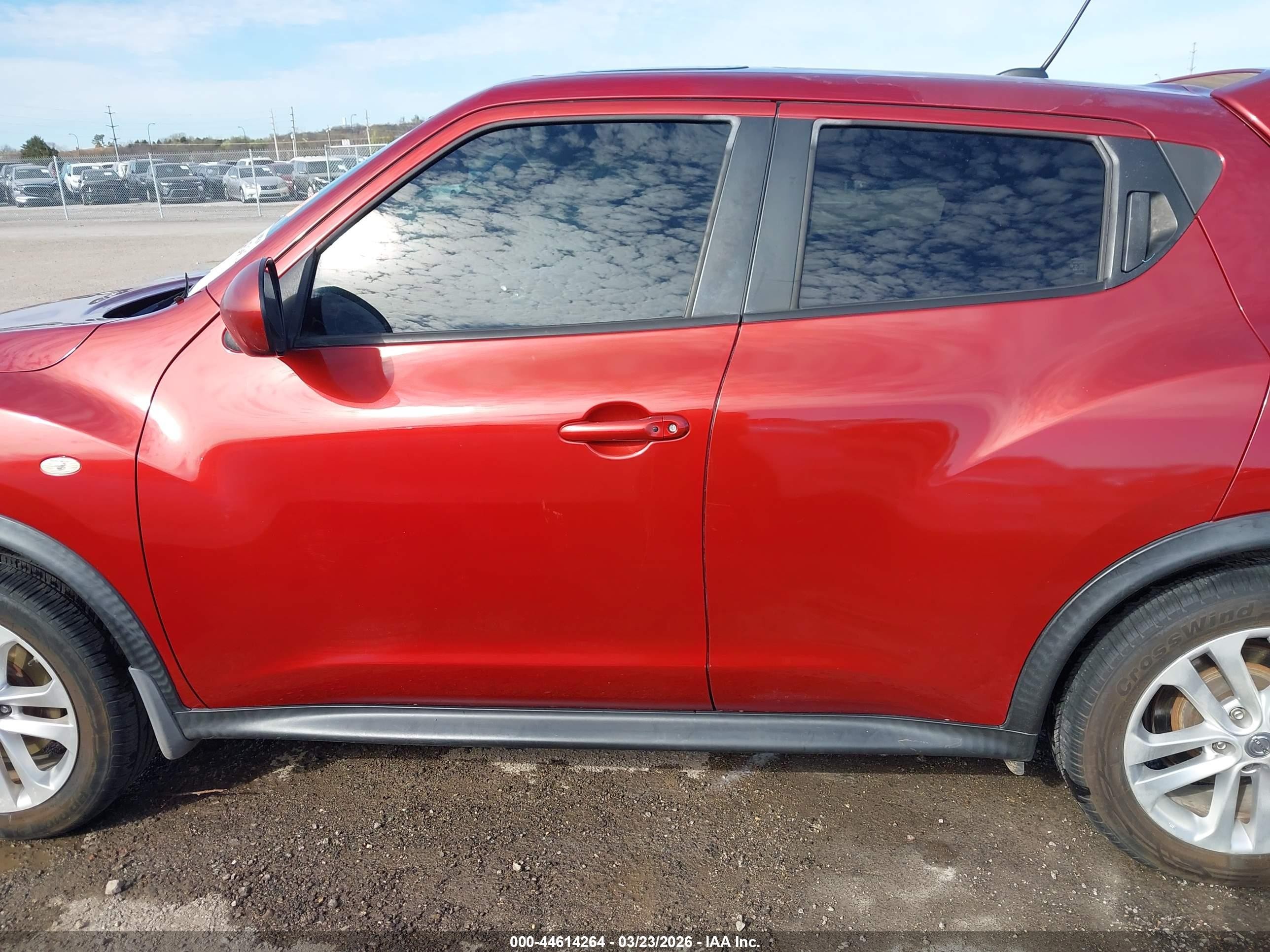 2012 Nissan Juke Sl Red vin: JN8AF5MV7CT124988