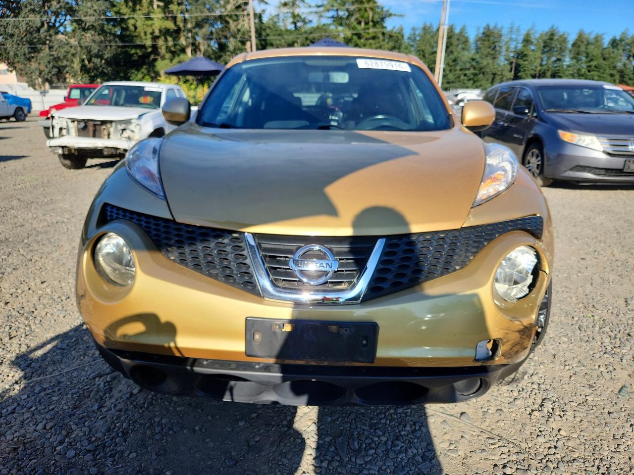 2013 Nissan Juke S Gold vin: JN8AF5MV7DT211856