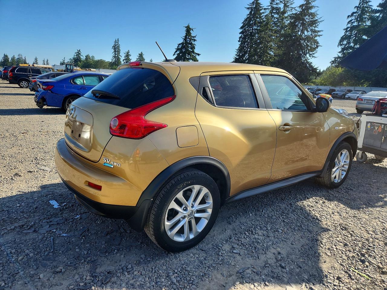 2013 Nissan Juke S Gold vin: JN8AF5MV7DT211856