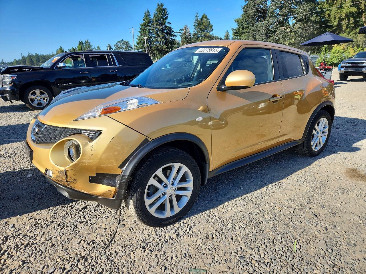 2013 Nissan Juke S Gold vin: JN8AF5MV7DT211856