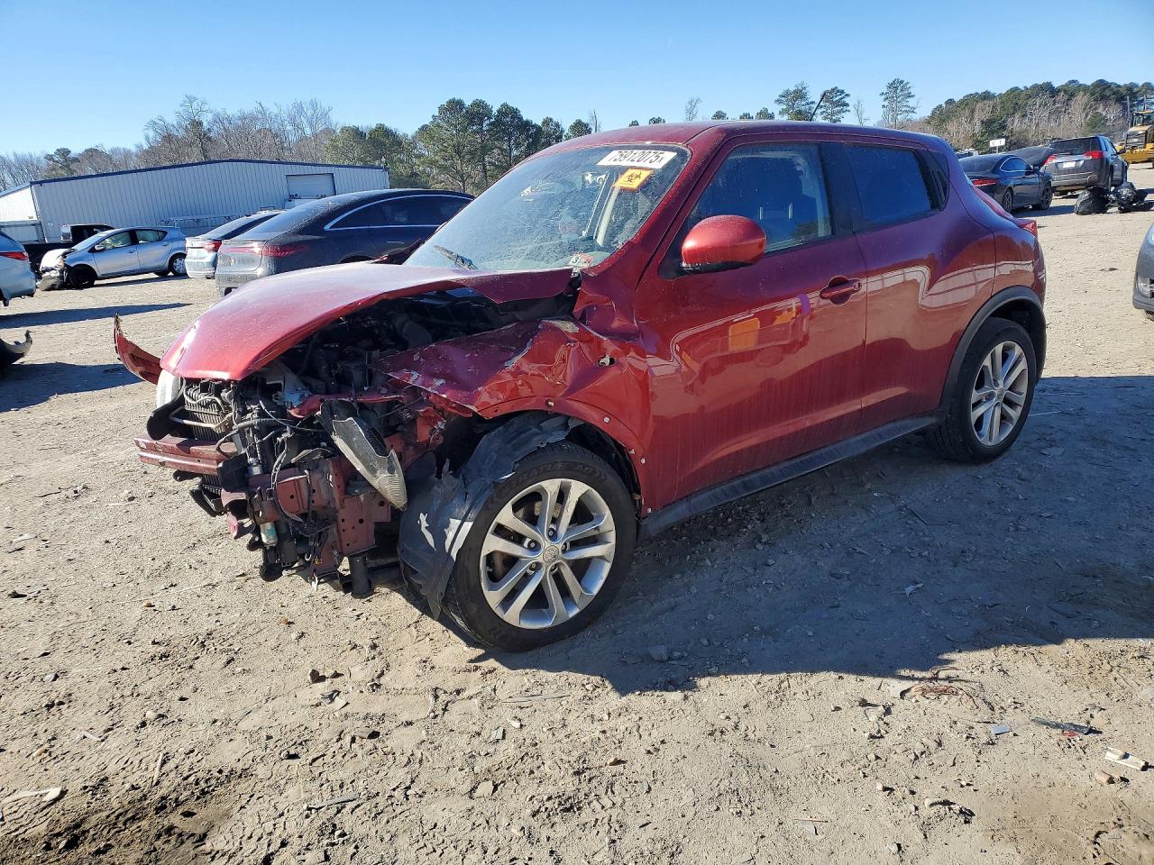 2013 Nissan Juke S Red vin: JN8AF5MV7DT212764