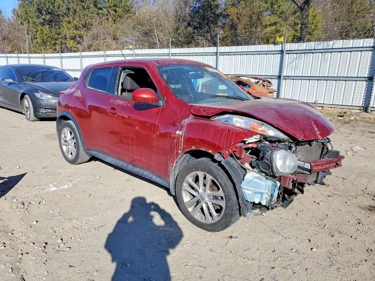 2013 Nissan Juke S Red vin: JN8AF5MV7DT212764