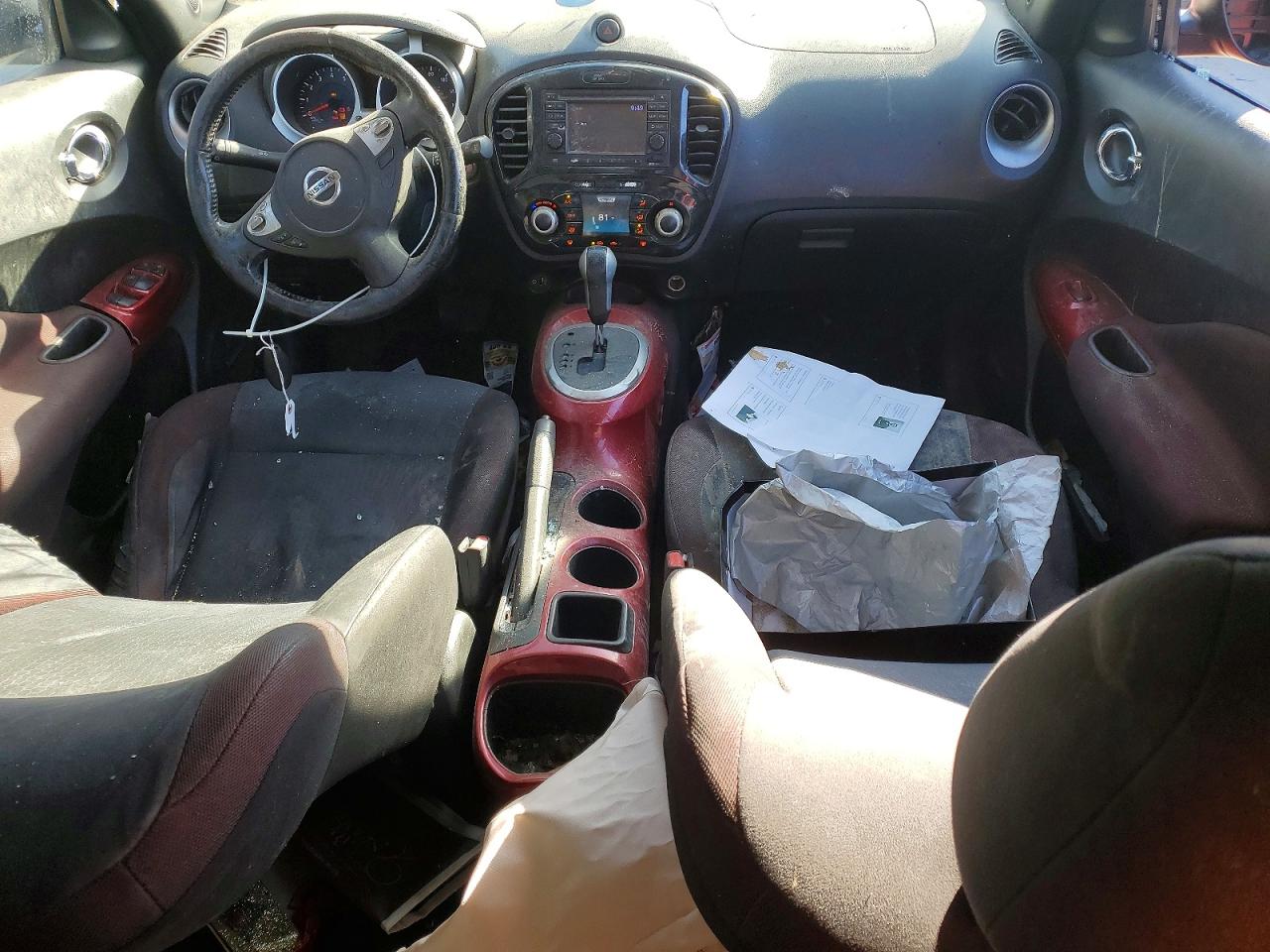 2013 Nissan Juke S Red vin: JN8AF5MV7DT212764