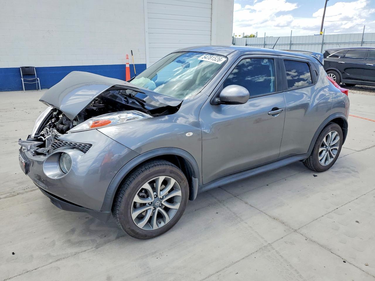 2013 Nissan Juke S Gray vin: JN8AF5MV7DT214465