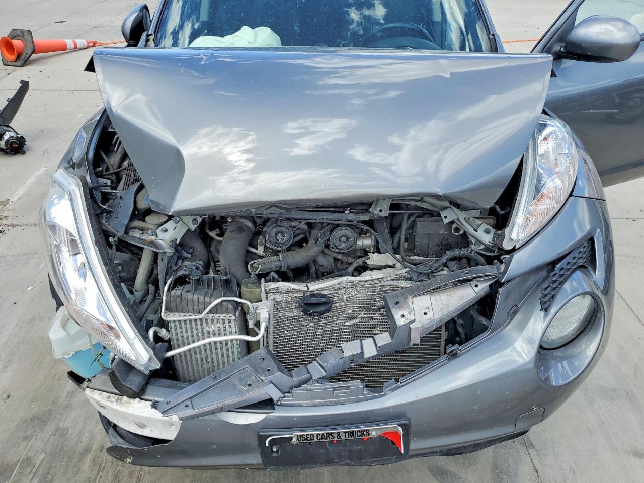 2013 Nissan Juke S Gray vin: JN8AF5MV7DT214465