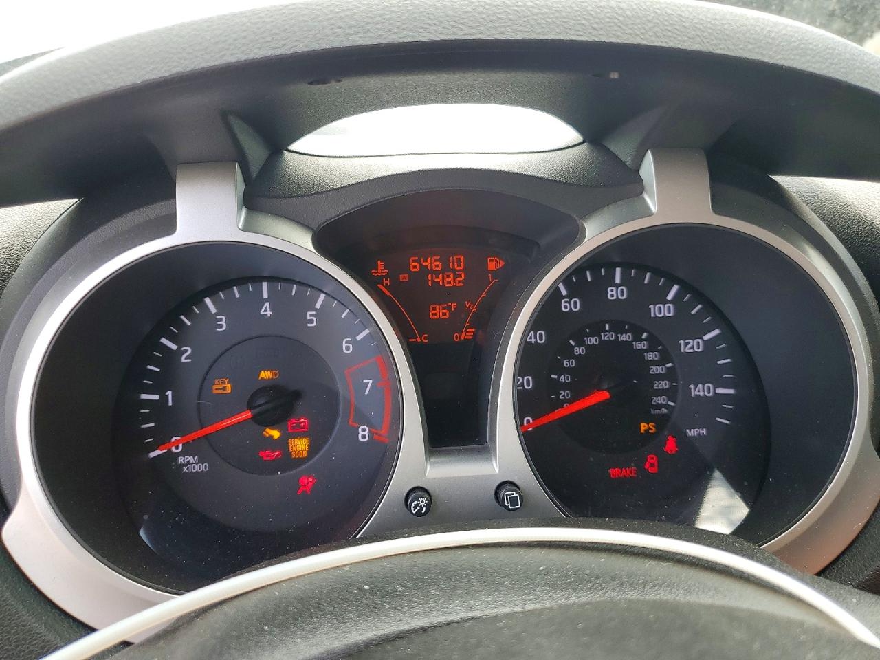2013 Nissan Juke S Gray vin: JN8AF5MV7DT214465
