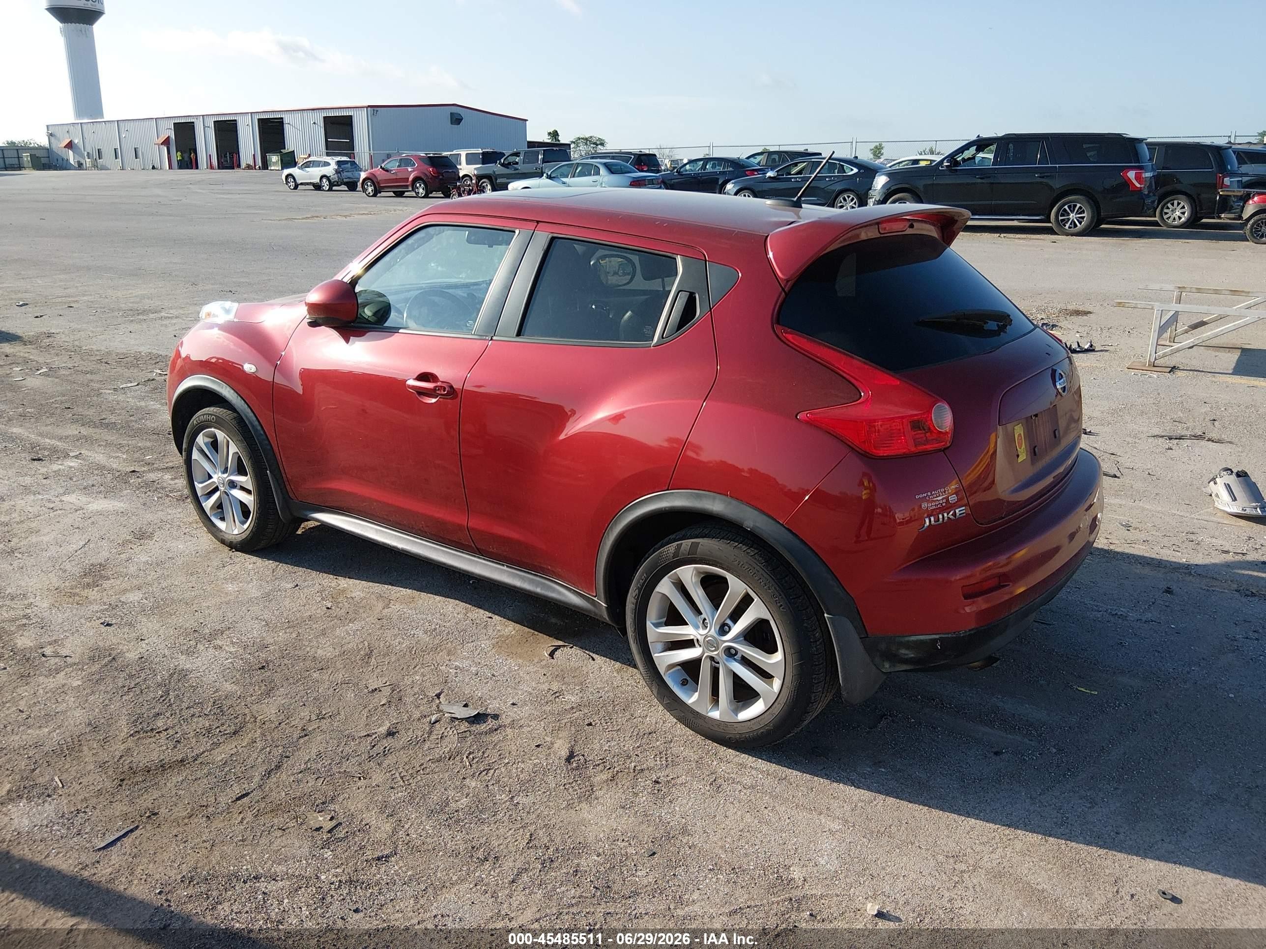 2013 Nissan Juke Sl Red vin: JN8AF5MV7DT221478