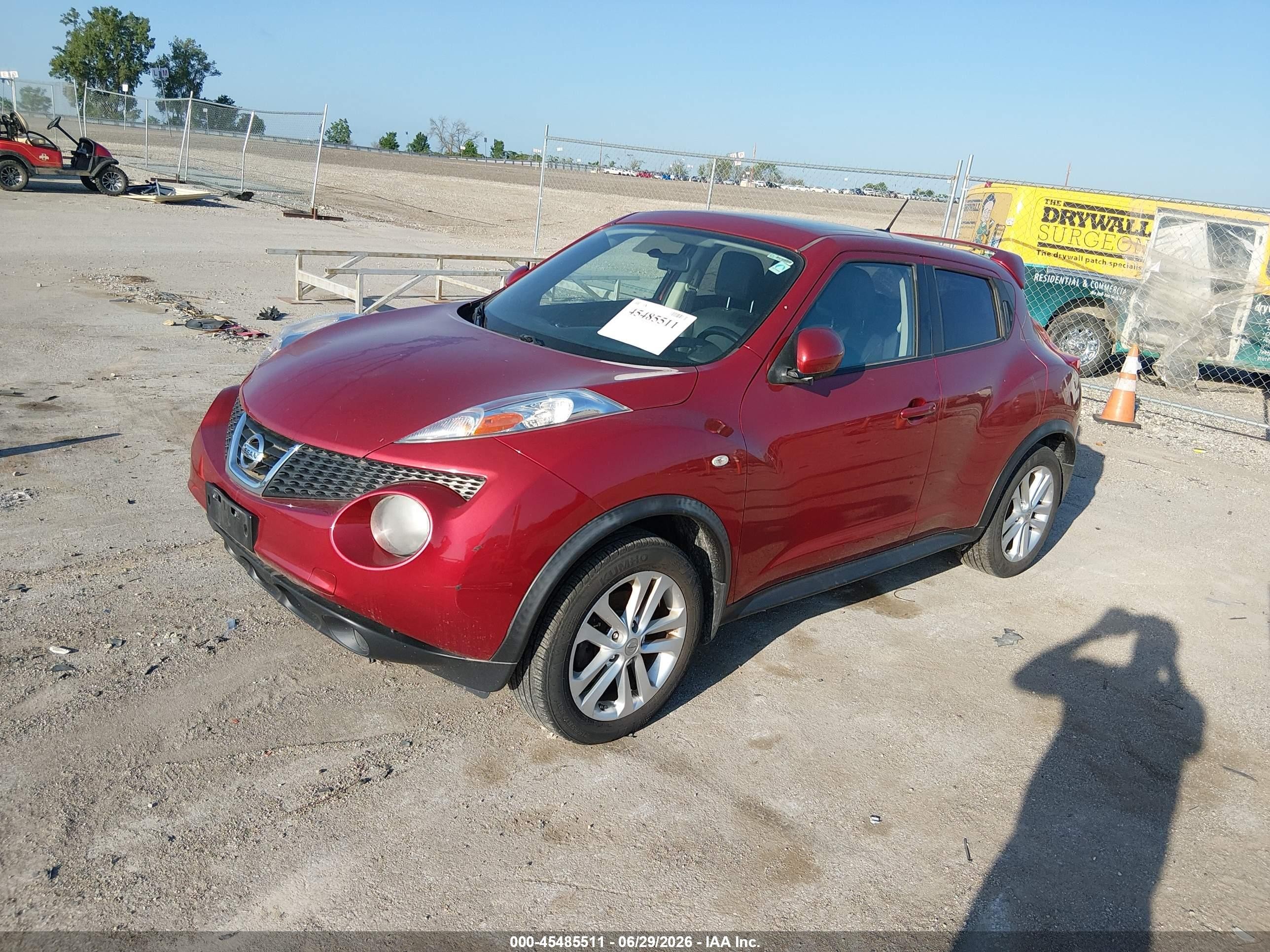 2013 Nissan Juke Sl Red vin: JN8AF5MV7DT221478