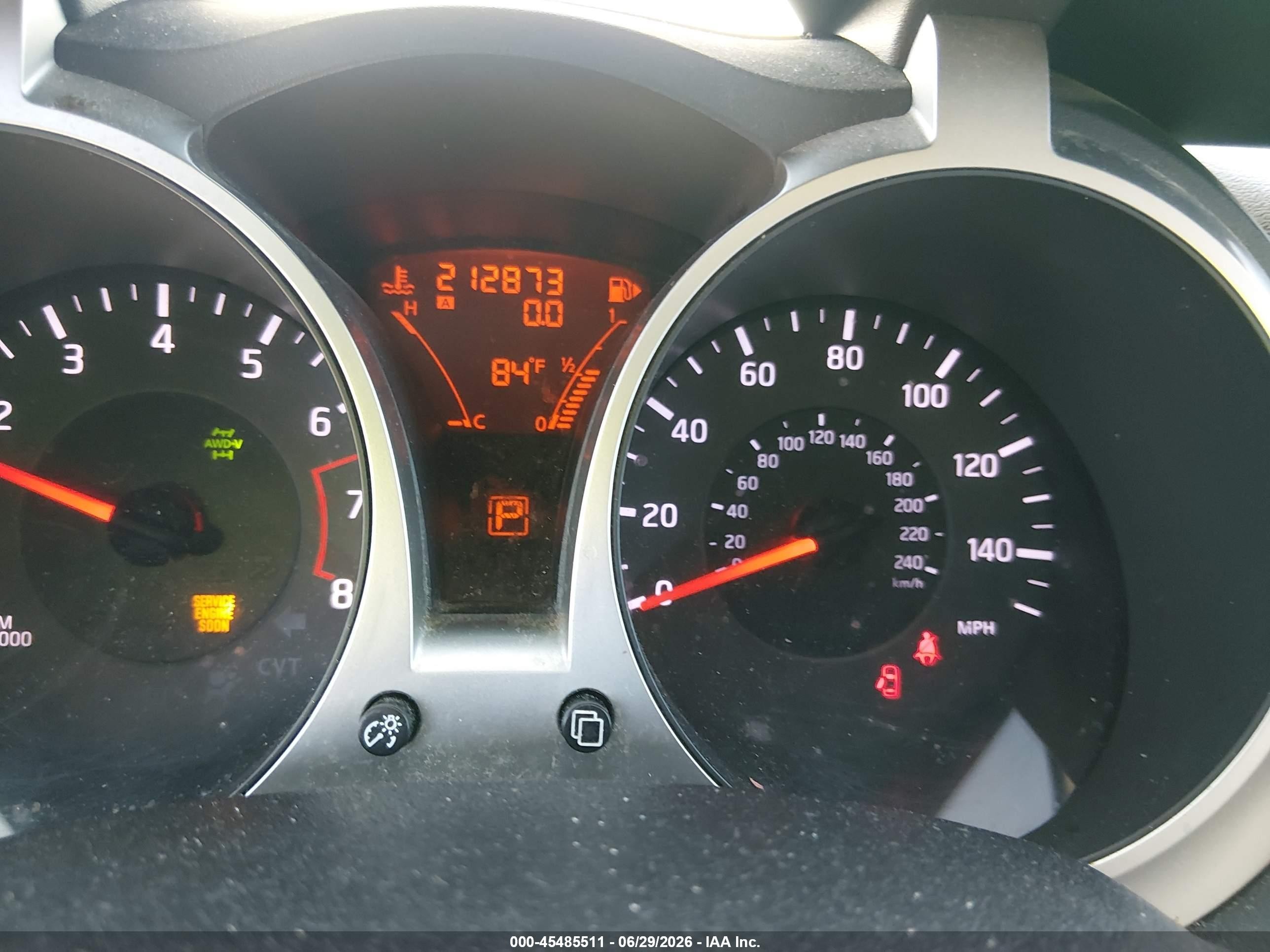 2013 Nissan Juke Sl Red vin: JN8AF5MV7DT221478