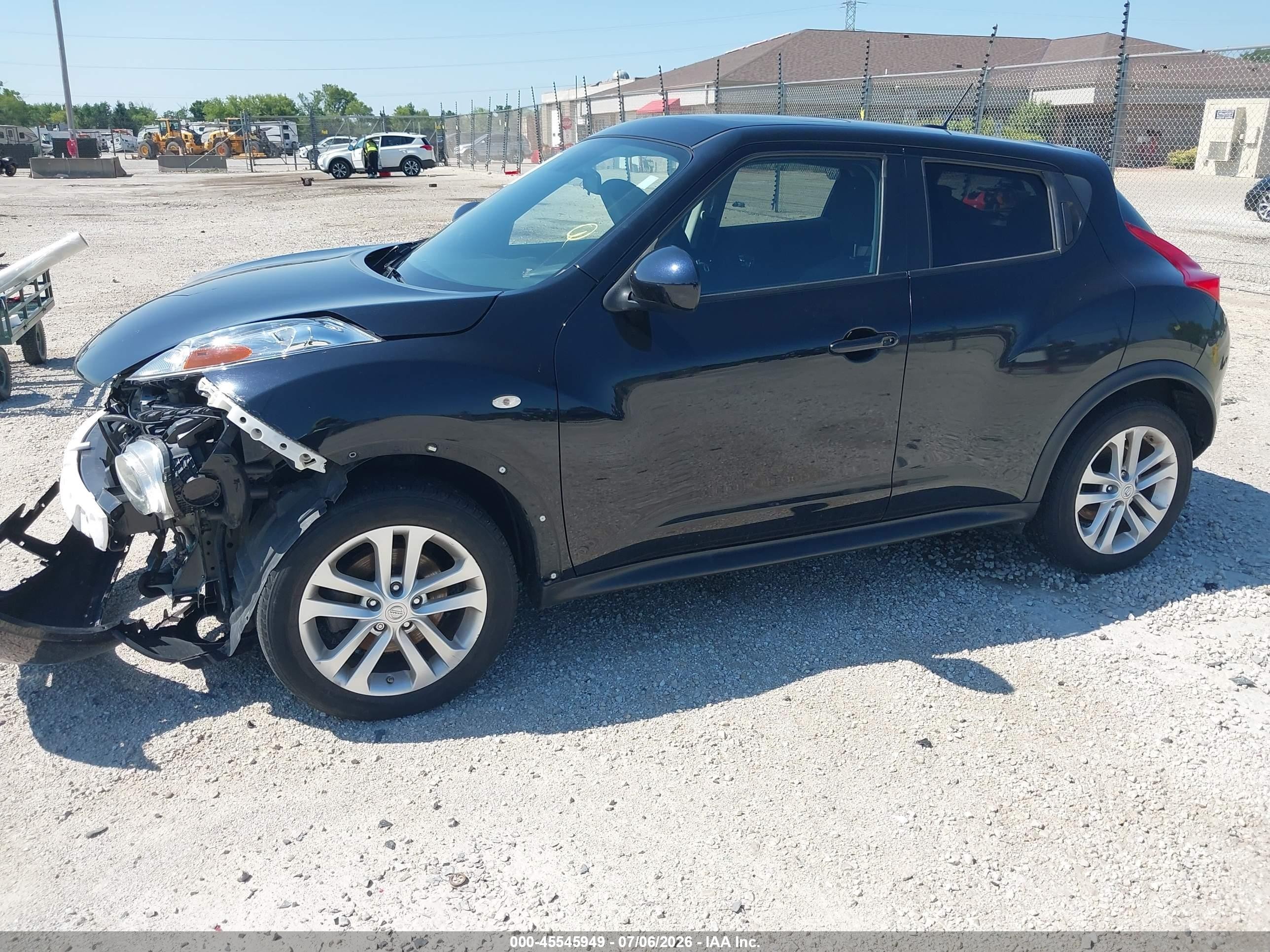 2013 Nissan Juke Sv Black vin: JN8AF5MV7DT225353