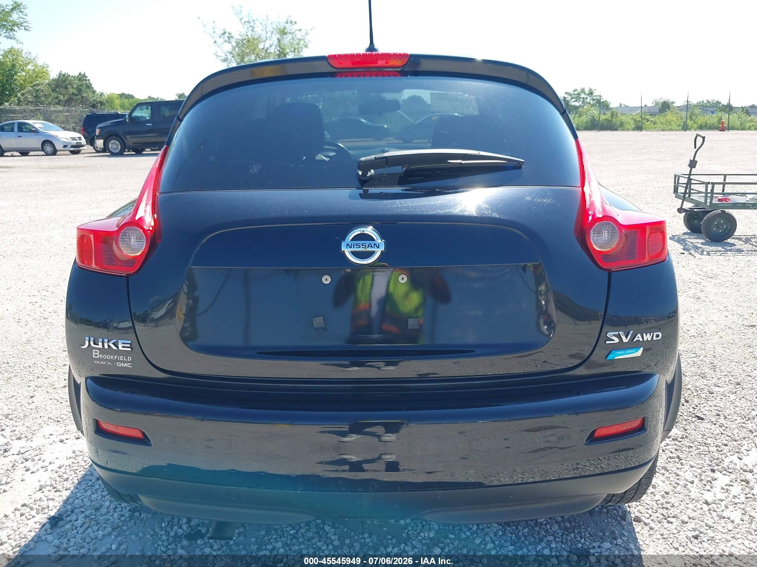 2013 Nissan Juke Sv Black vin: JN8AF5MV7DT225353
