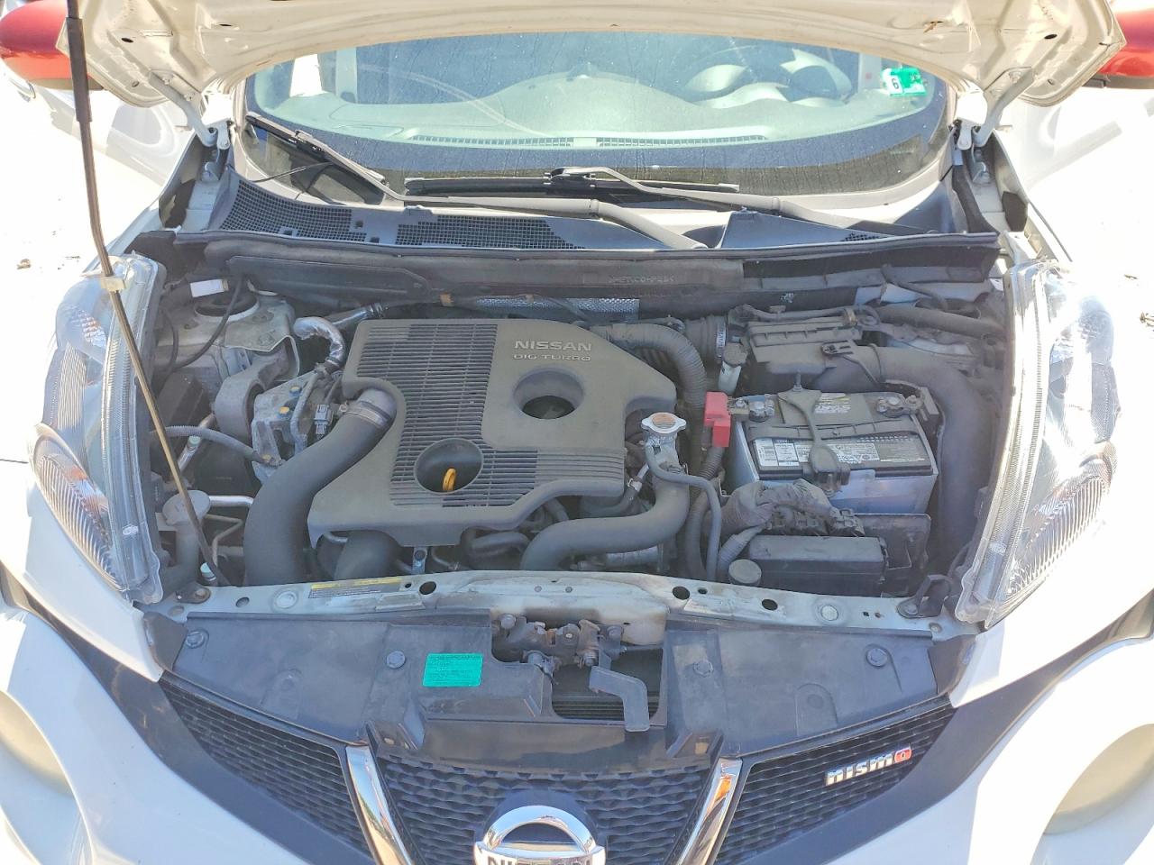 2013 Nissan Juke S White vin: JN8AF5MV7DT227135