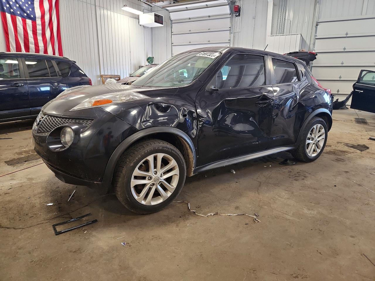 2013 Nissan Juke S Black vin: JN8AF5MV7DT228219