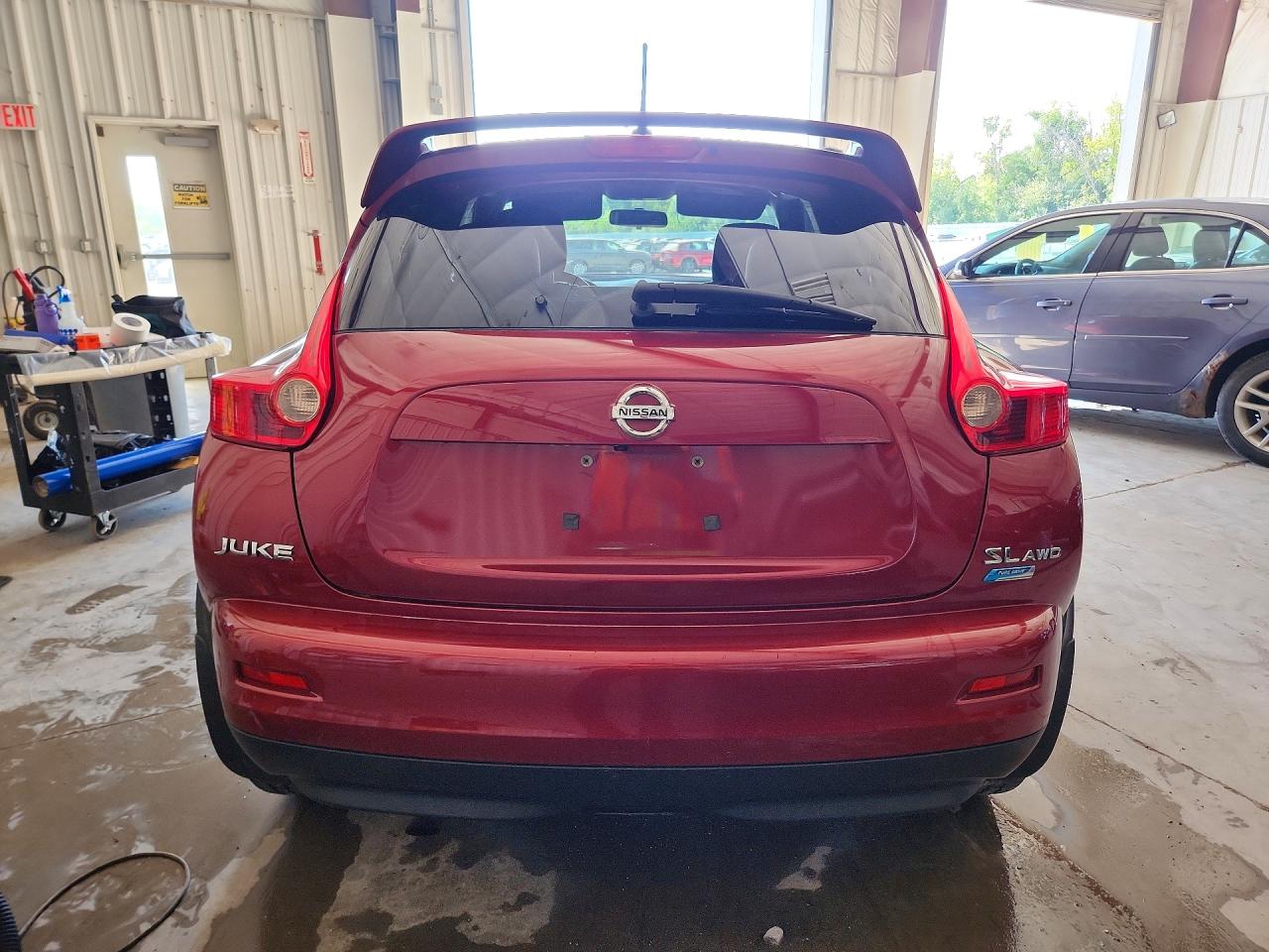 2013 Nissan Juke S Red vin: JN8AF5MV7DT229337