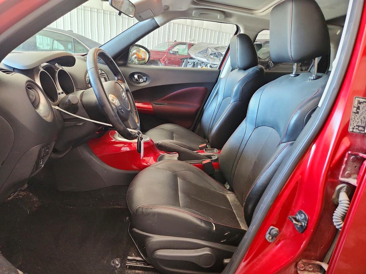2013 Nissan Juke S Red vin: JN8AF5MV7DT229337