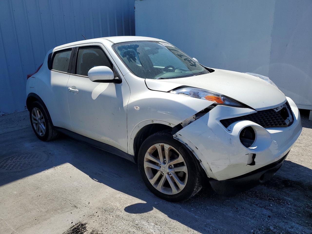 2013 Nissan Juke S/sv/sl White vin: JN8AF5MV7DT230410