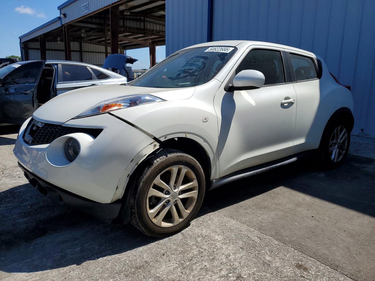 2013 Nissan Juke S/sv/sl White vin: JN8AF5MV7DT230410