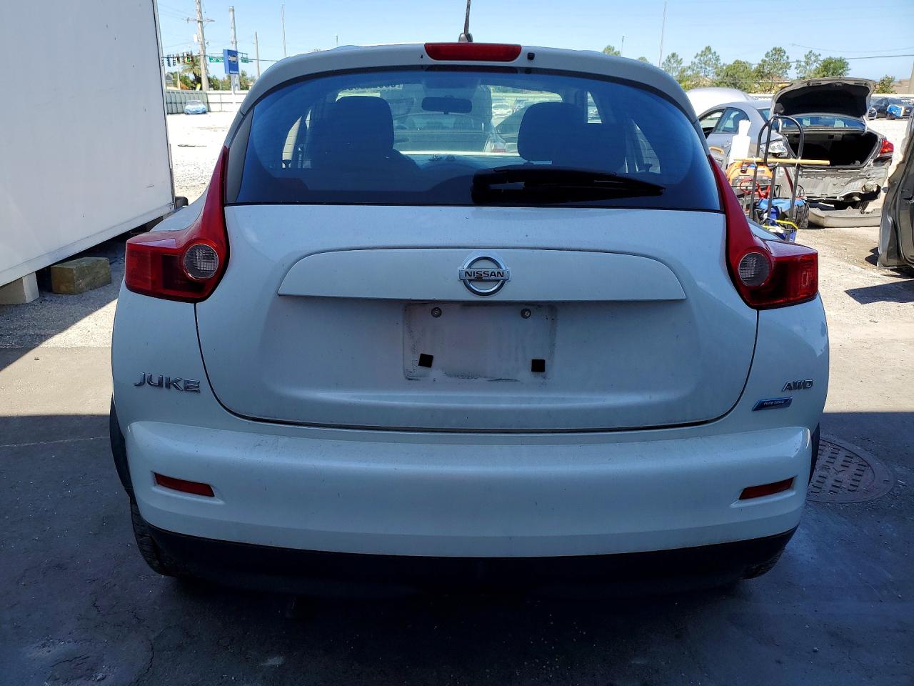 2013 Nissan Juke S/sv/sl White vin: JN8AF5MV7DT230410