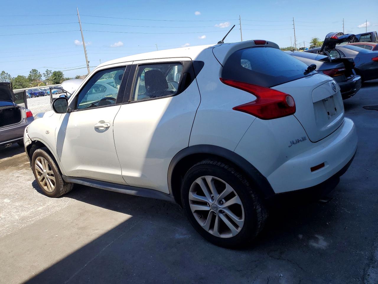 2013 Nissan Juke S/sv/sl White vin: JN8AF5MV7DT230410