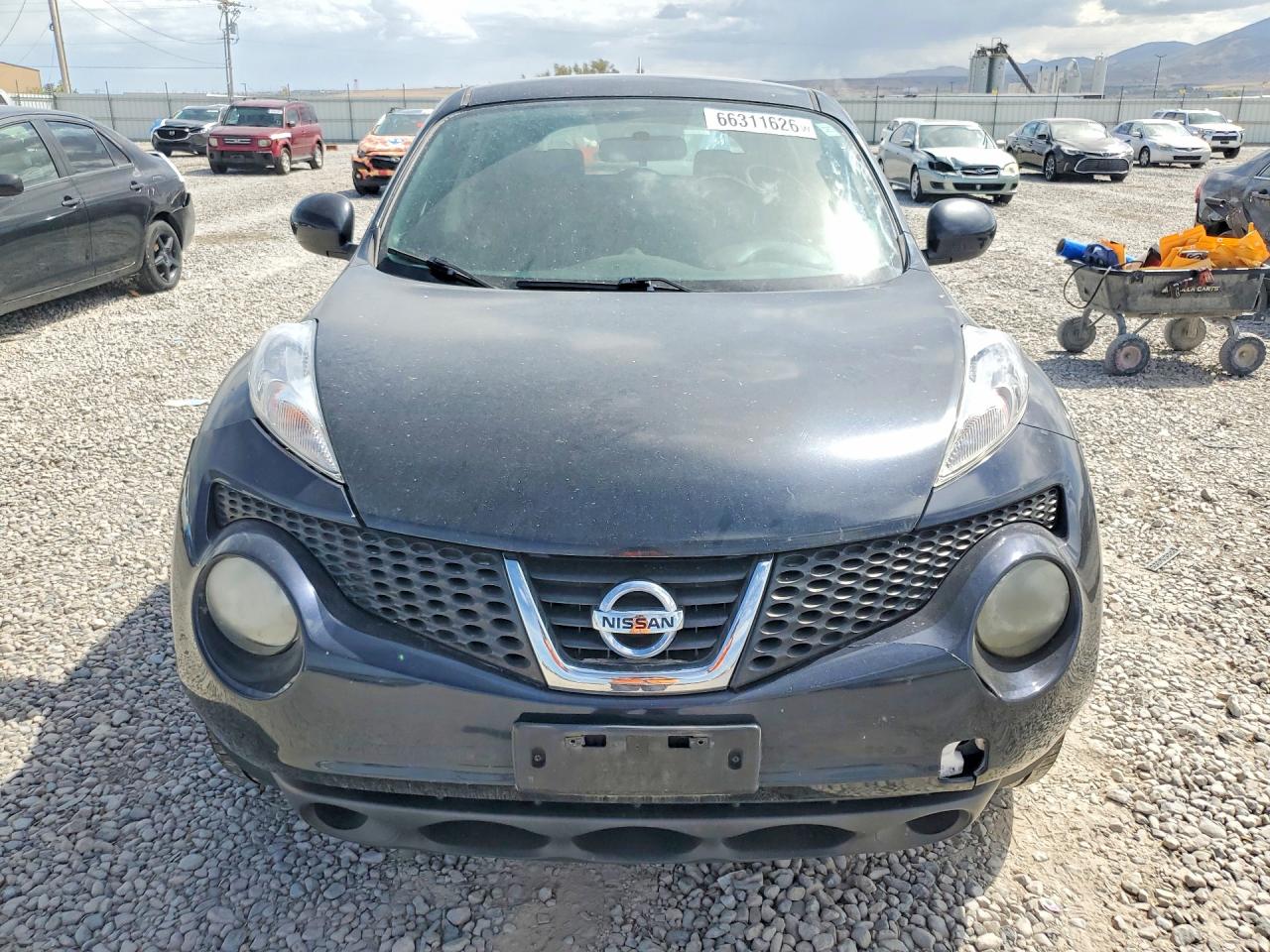 2014 Nissan Juke S Черный vin: JN8AF5MV7ET355683