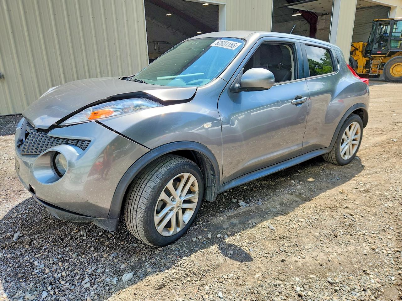 2014 Nissan Juke S Silver vin: JN8AF5MV7ET359250
