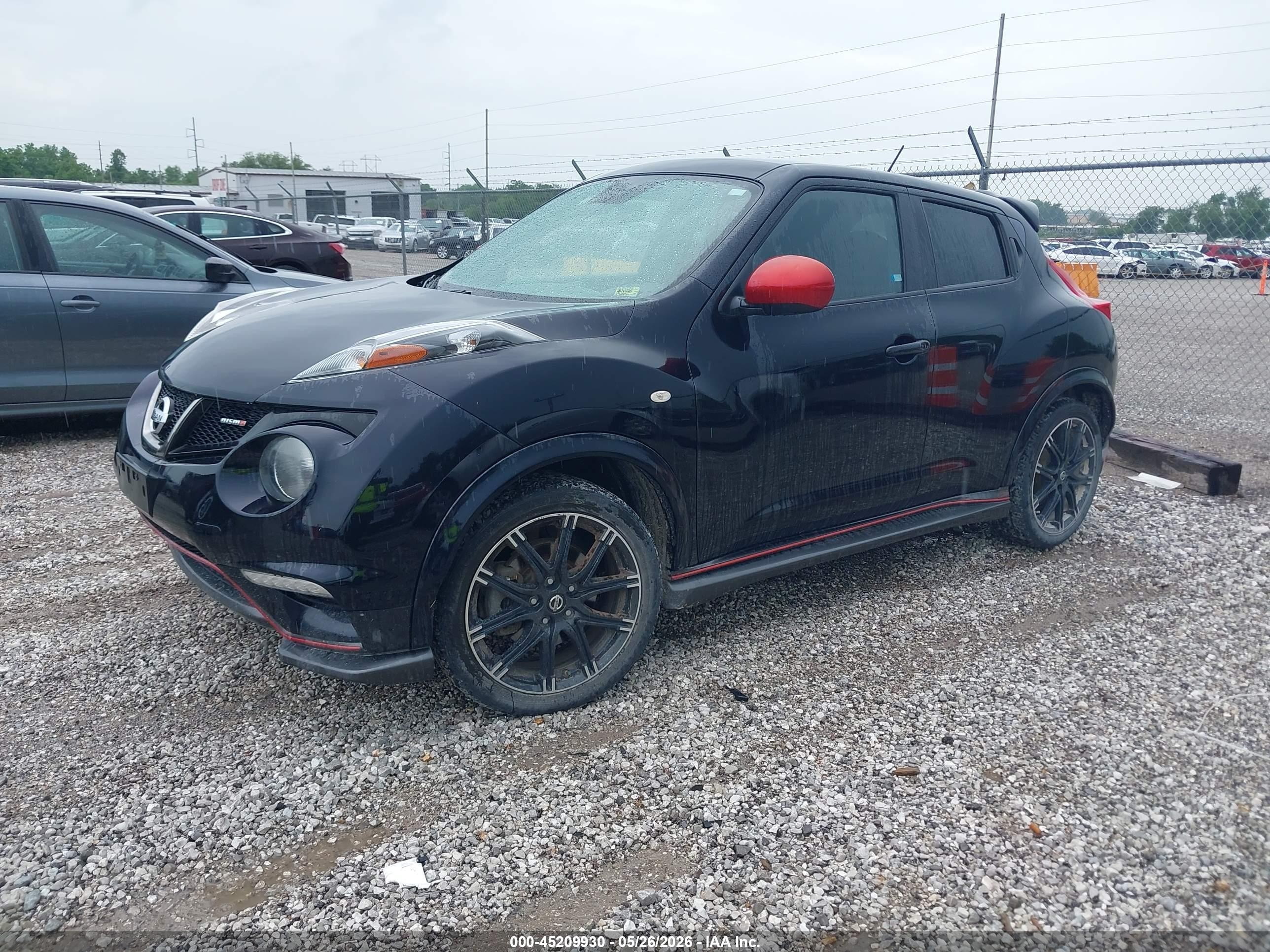 2014 Nissan Juke Nismo Black vin: JN8AF5MV7ET365565