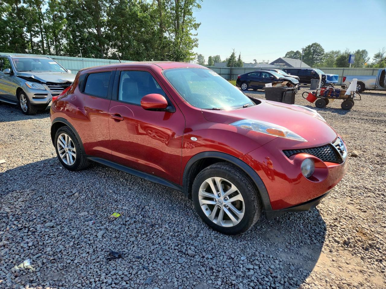2014 Nissan Juke Sl Красный vin: JN8AF5MV7ET482451