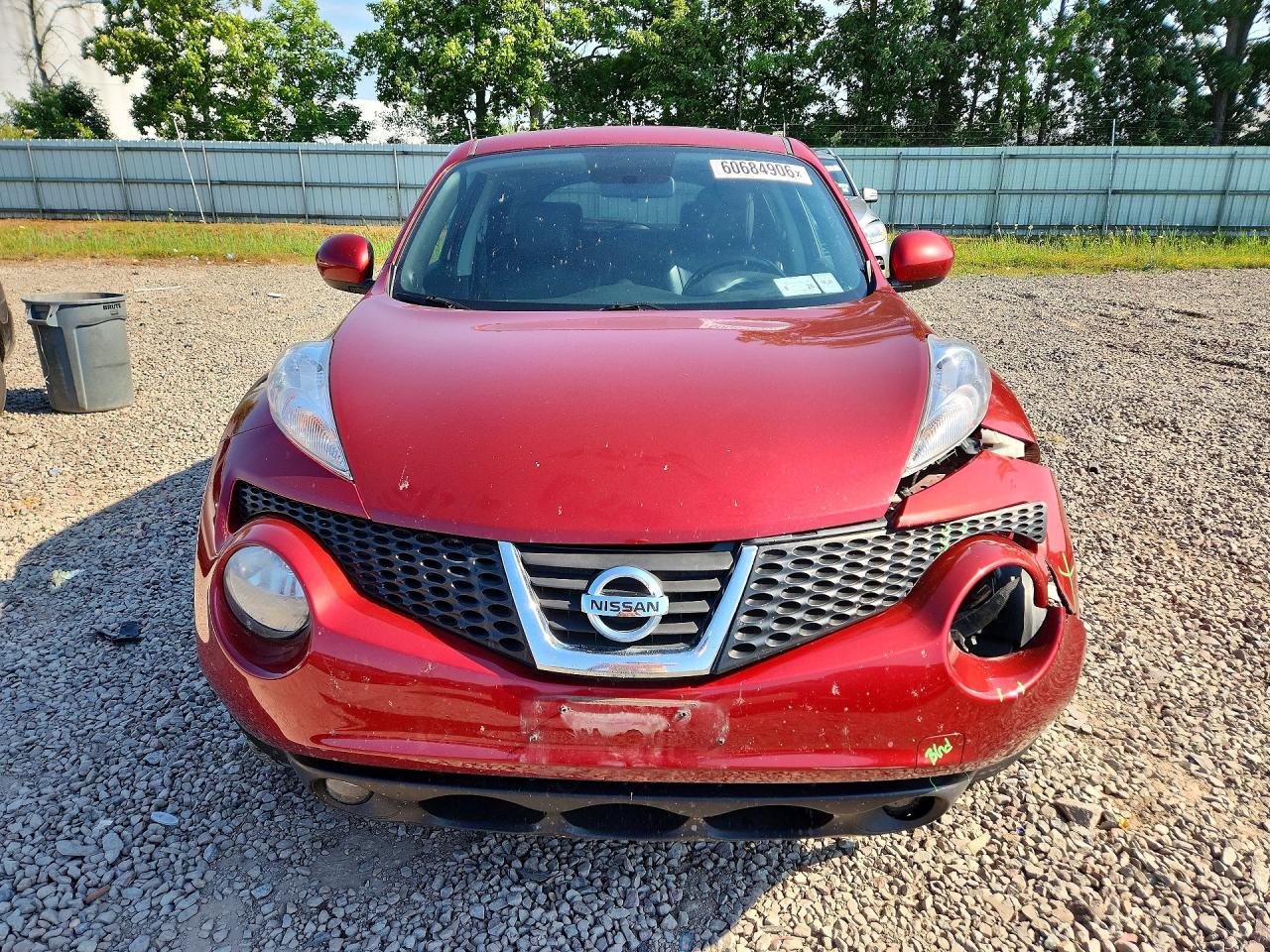 2014 Nissan Juke Sl Красный vin: JN8AF5MV7ET482451