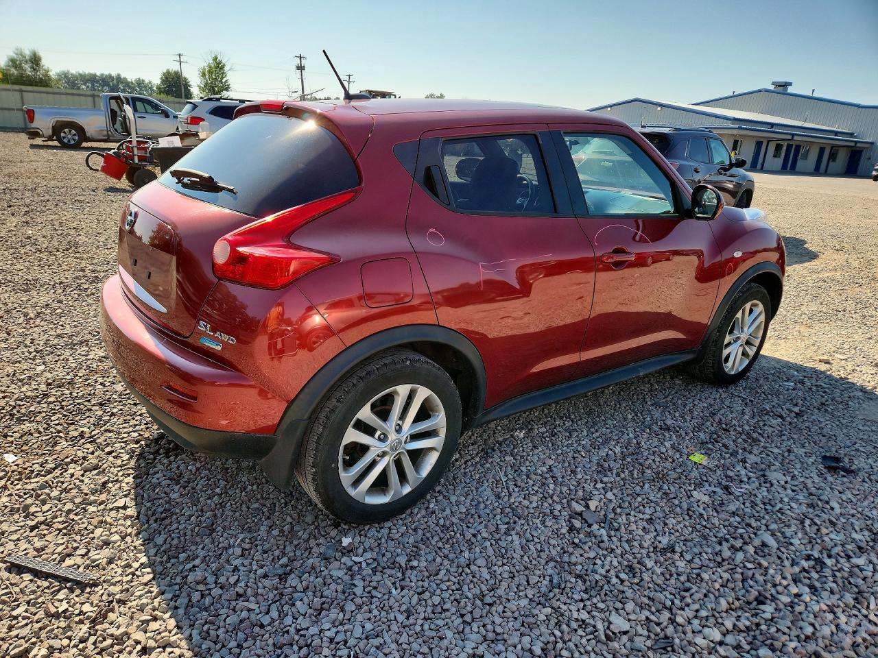 2014 Nissan Juke Sl Красный vin: JN8AF5MV7ET482451