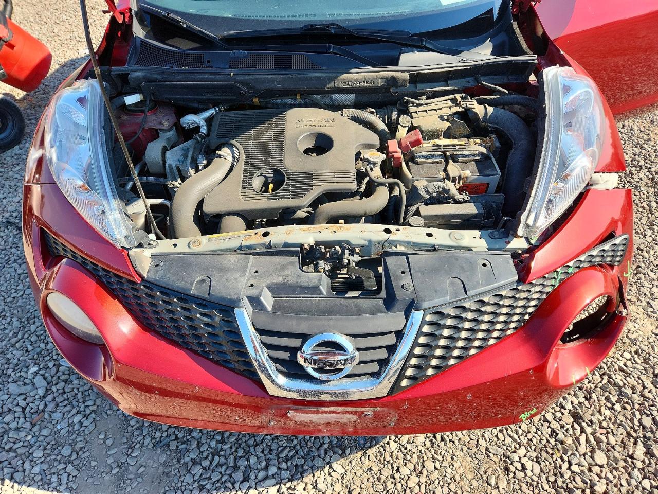 2014 Nissan Juke Sl Красный vin: JN8AF5MV7ET482451