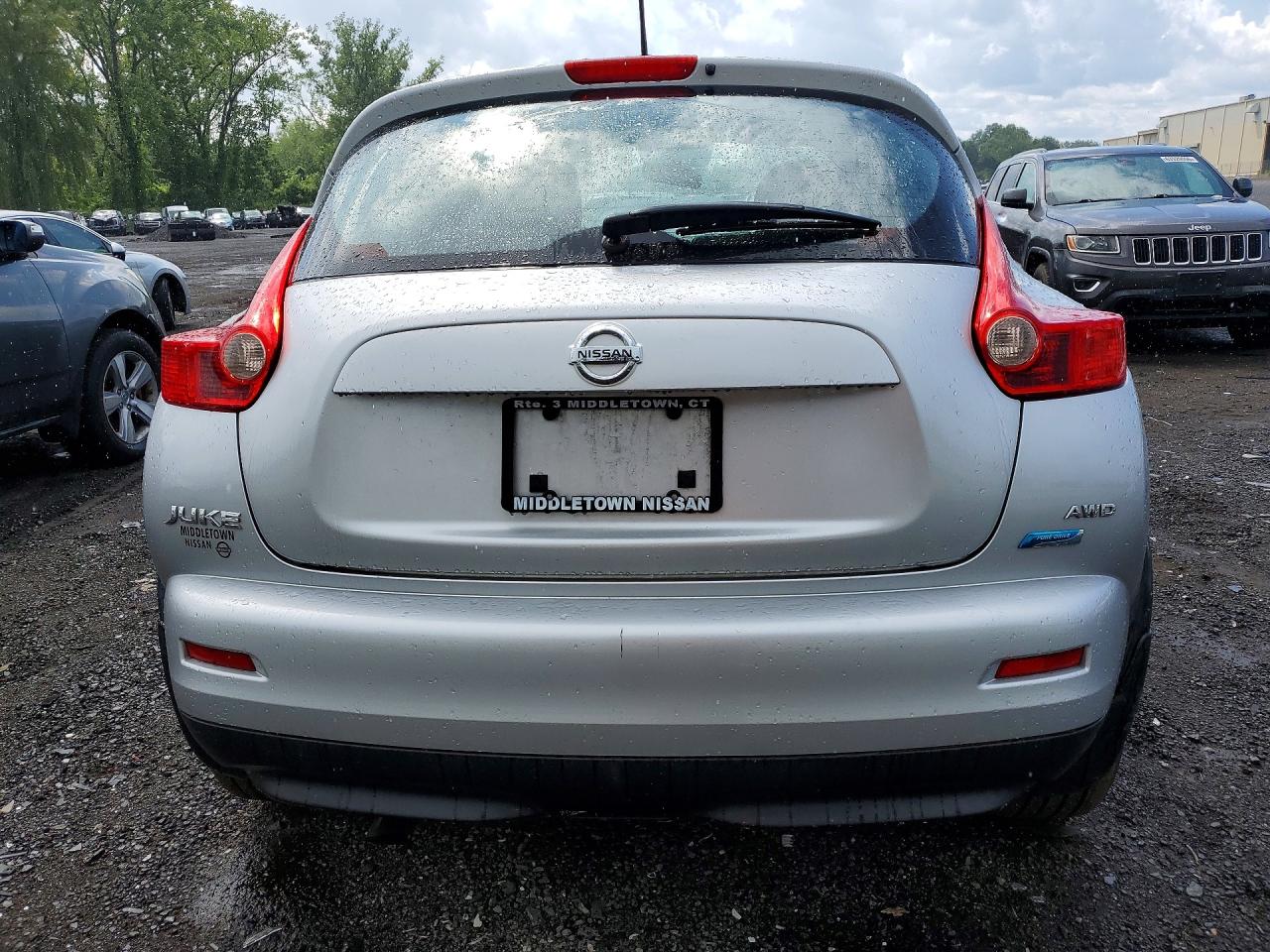 2014 Nissan Juke S Silver vin: JN8AF5MV7ET482532