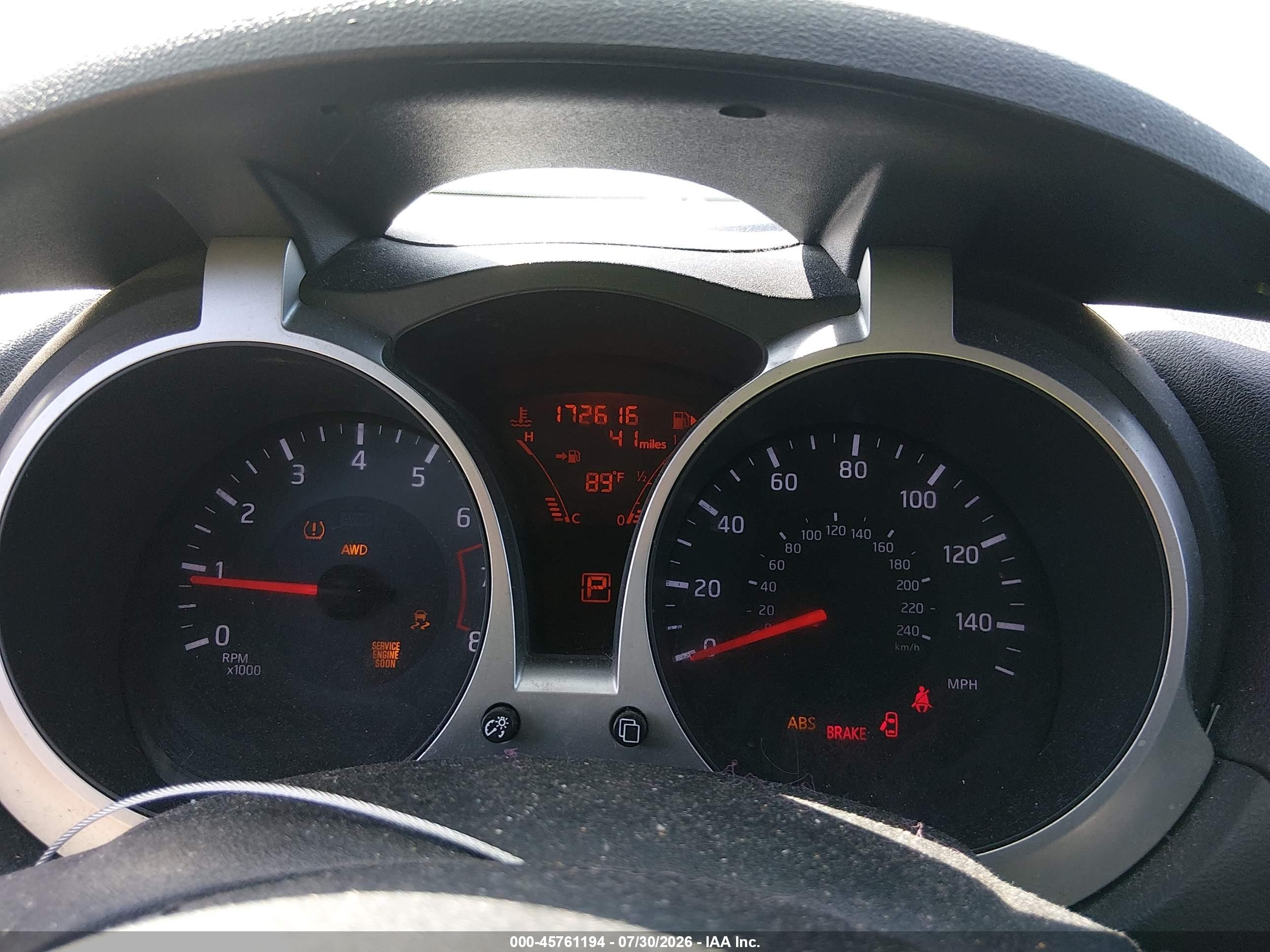 2015 Nissan Juke Sl Purple vin: JN8AF5MV7FT550152