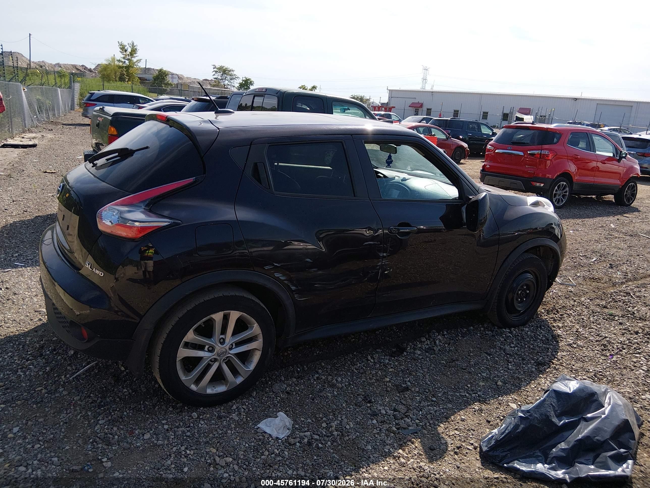 2015 Nissan Juke Sl Purple vin: JN8AF5MV7FT550152