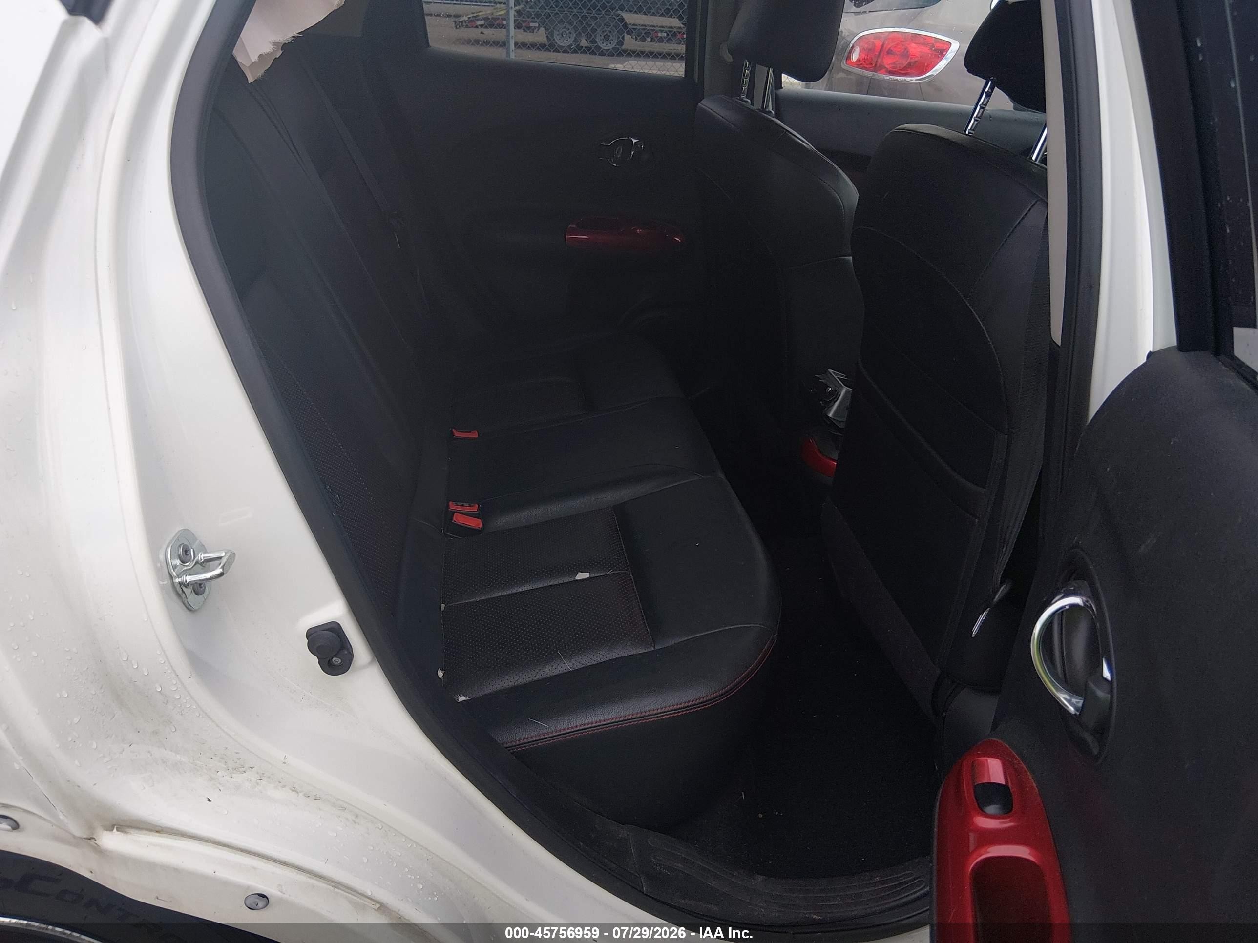 2015 Nissan Juke Sl White vin: JN8AF5MV7FT551009