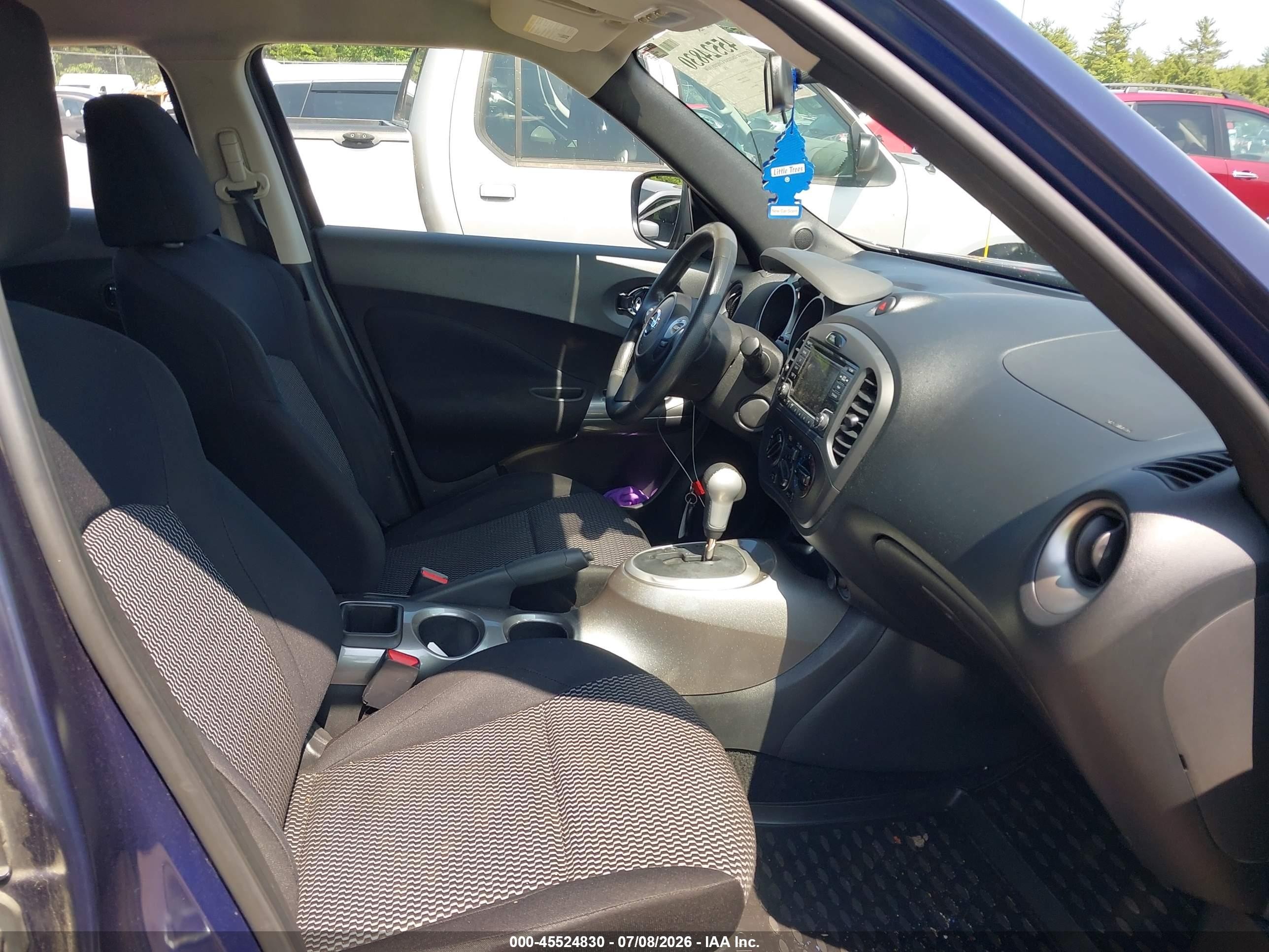 2015 Nissan Juke S Blue vin: JN8AF5MV7FT551396