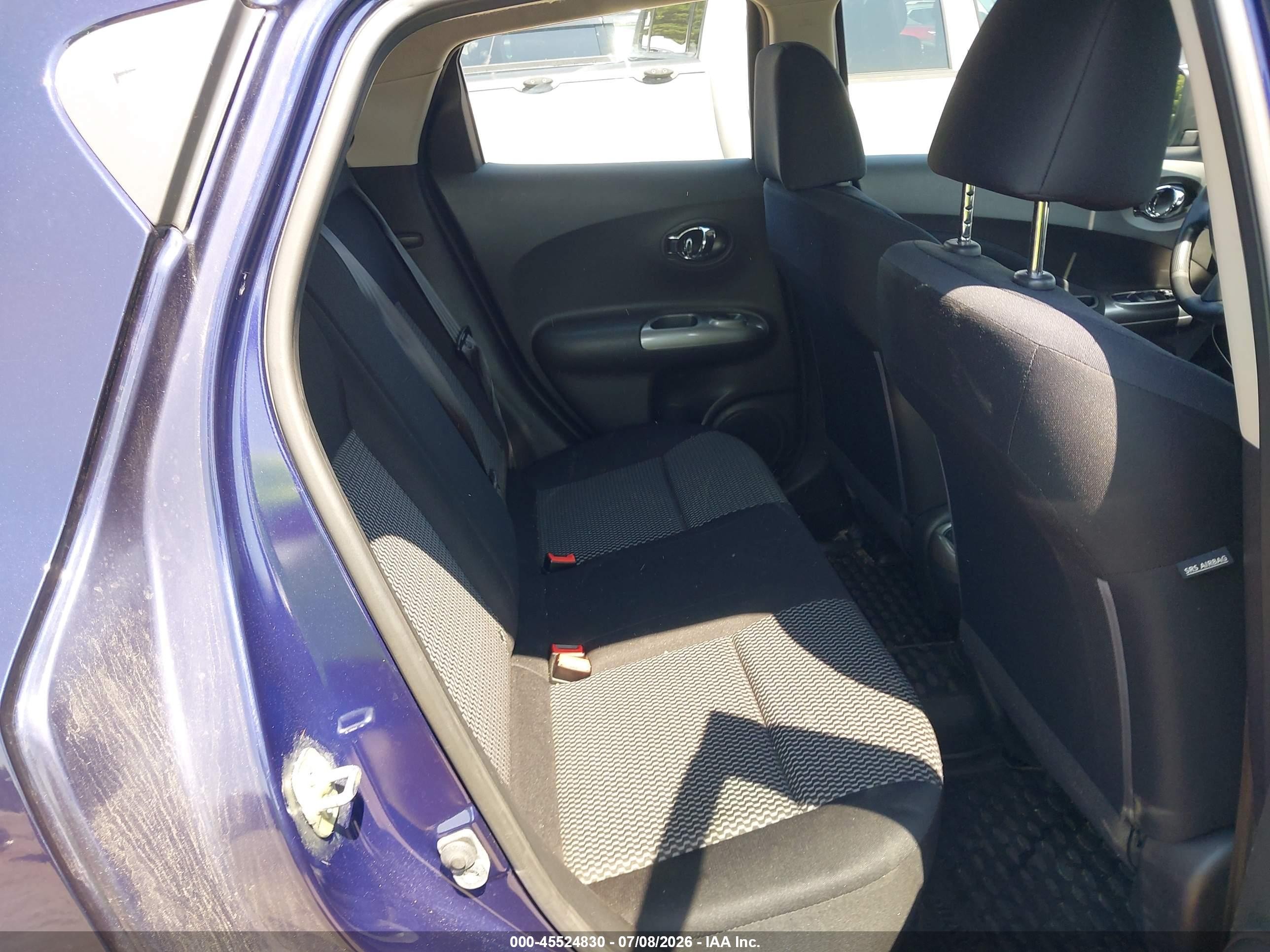 2015 Nissan Juke S Blue vin: JN8AF5MV7FT551396