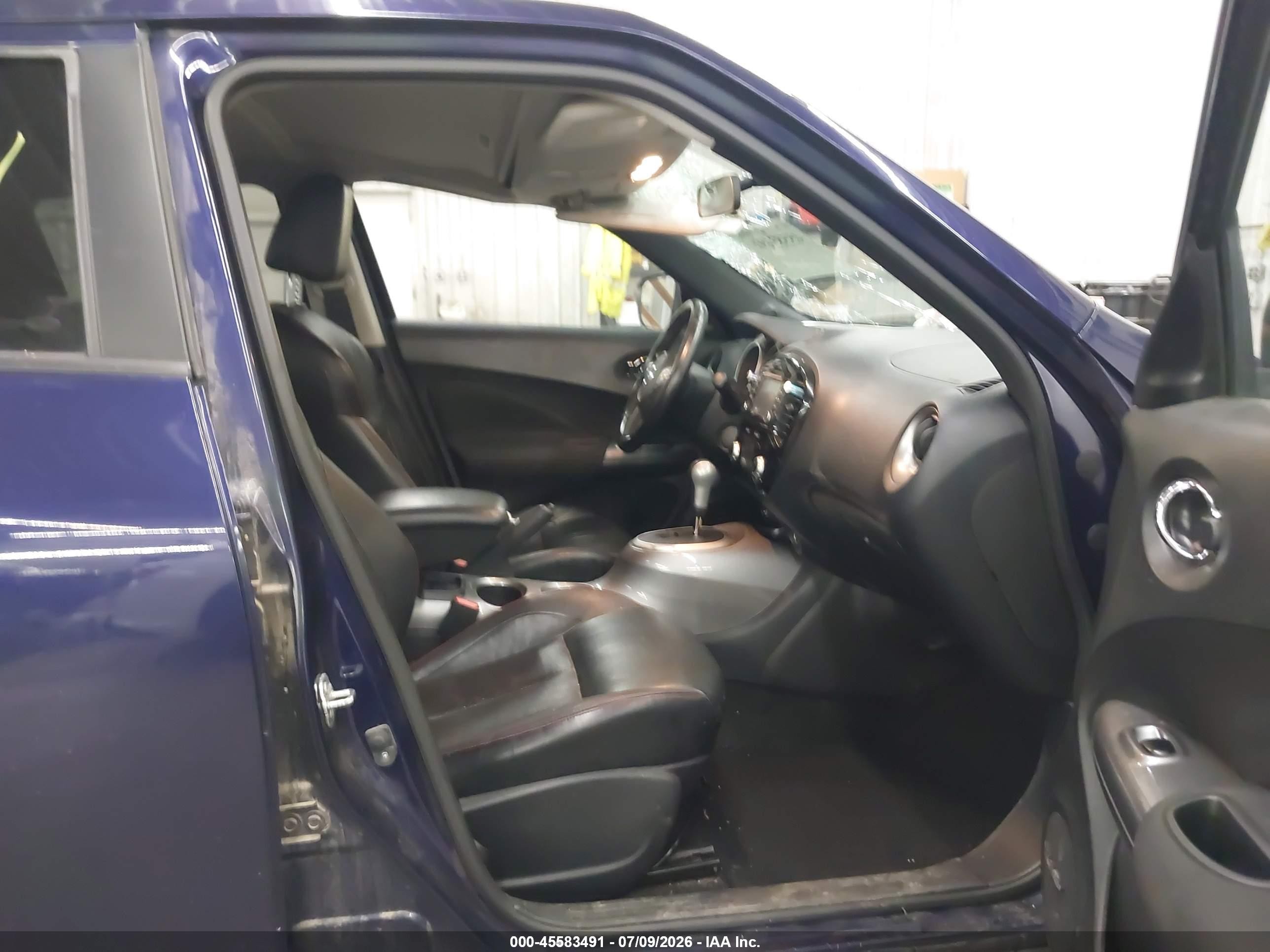 2015 Nissan Juke Sl Blue vin: JN8AF5MV7FT553567