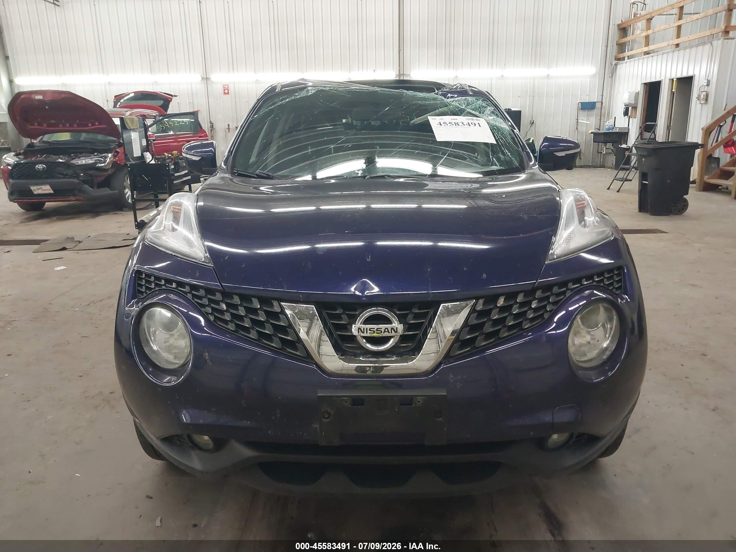 2015 Nissan Juke Sl Blue vin: JN8AF5MV7FT553567