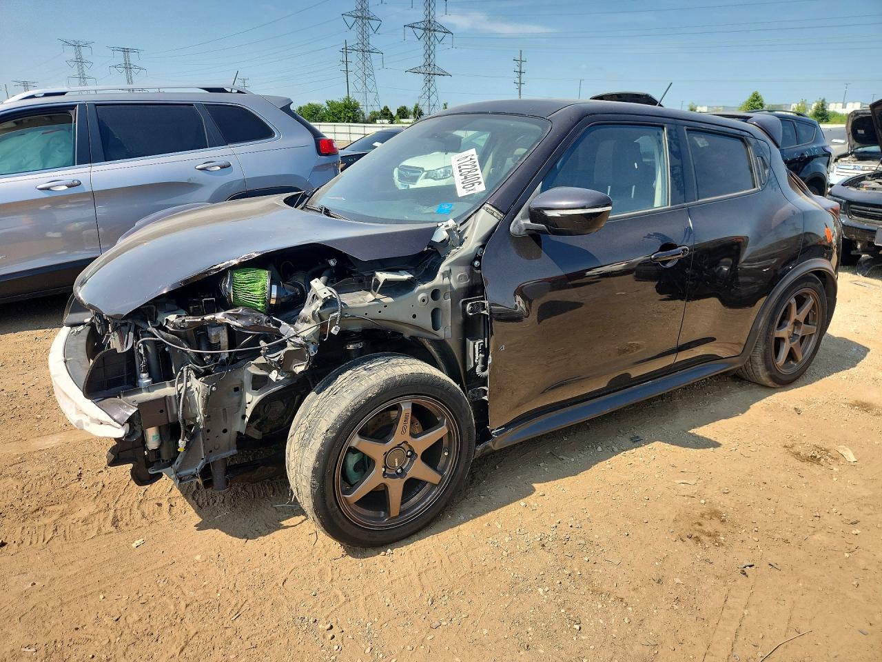 2015 Nissan Juke Sv Black vin: JN8AF5MV7FT555495