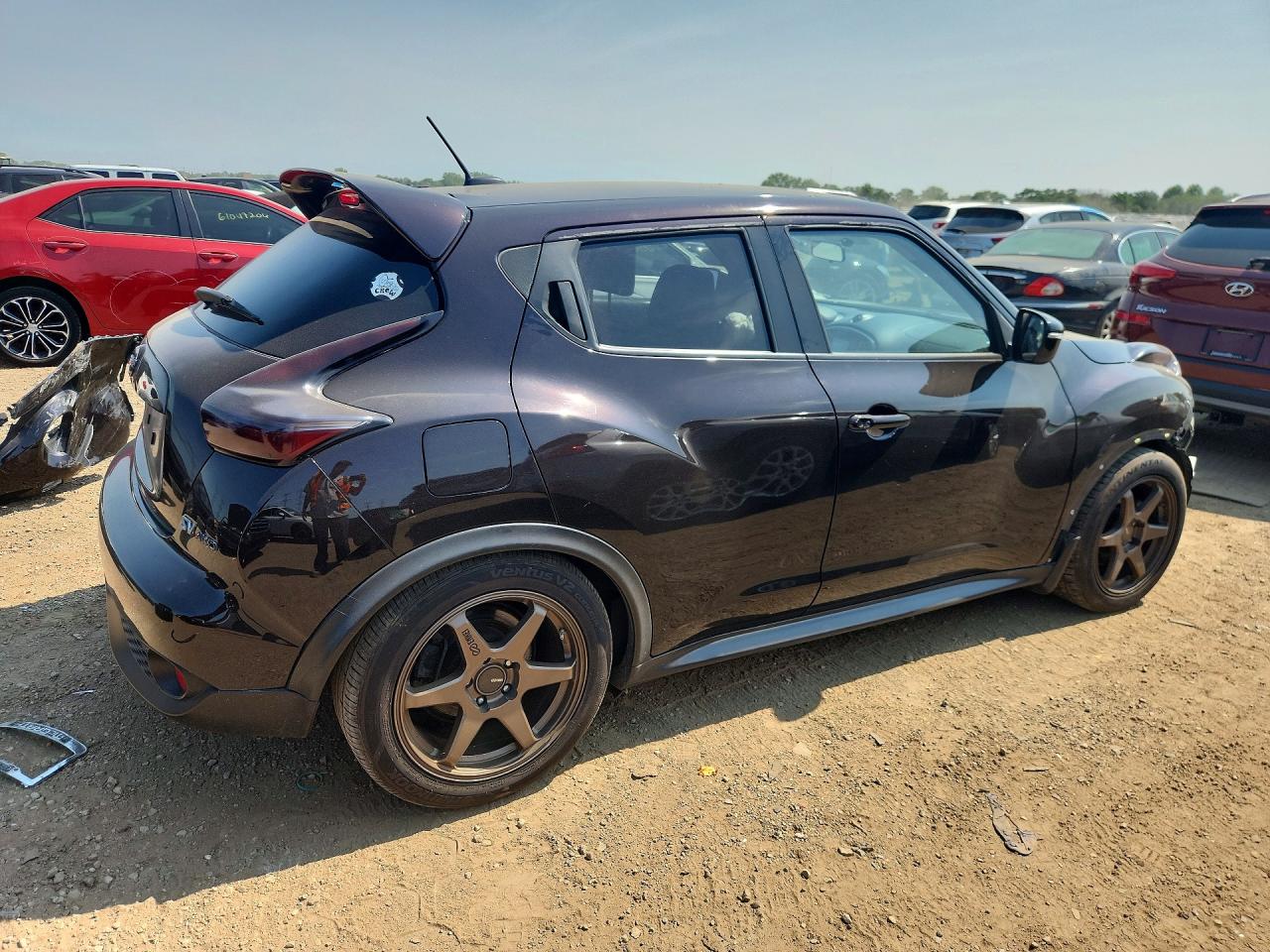 2015 Nissan Juke Sv Black vin: JN8AF5MV7FT555495