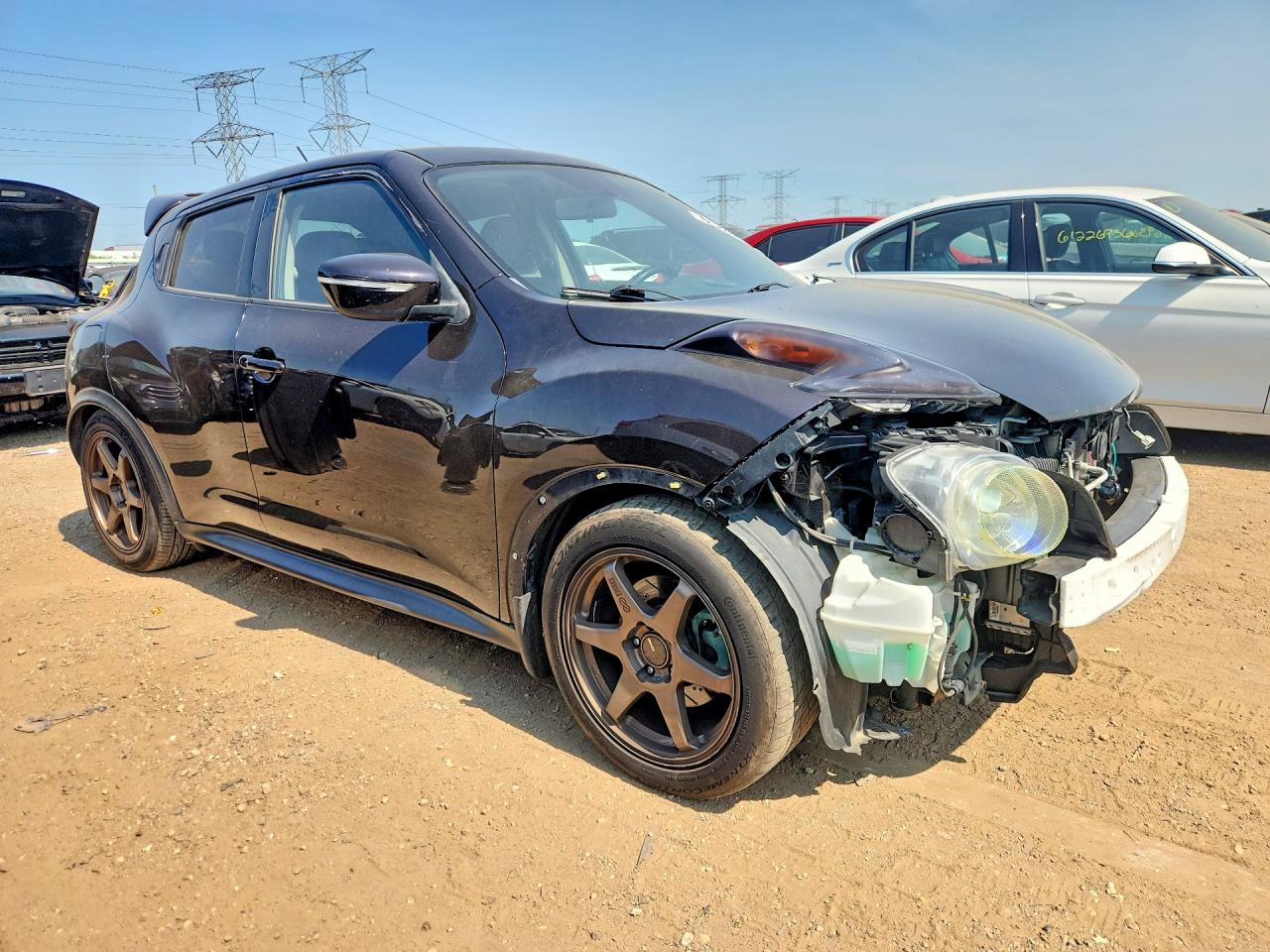 2015 Nissan Juke Sv Black vin: JN8AF5MV7FT555495