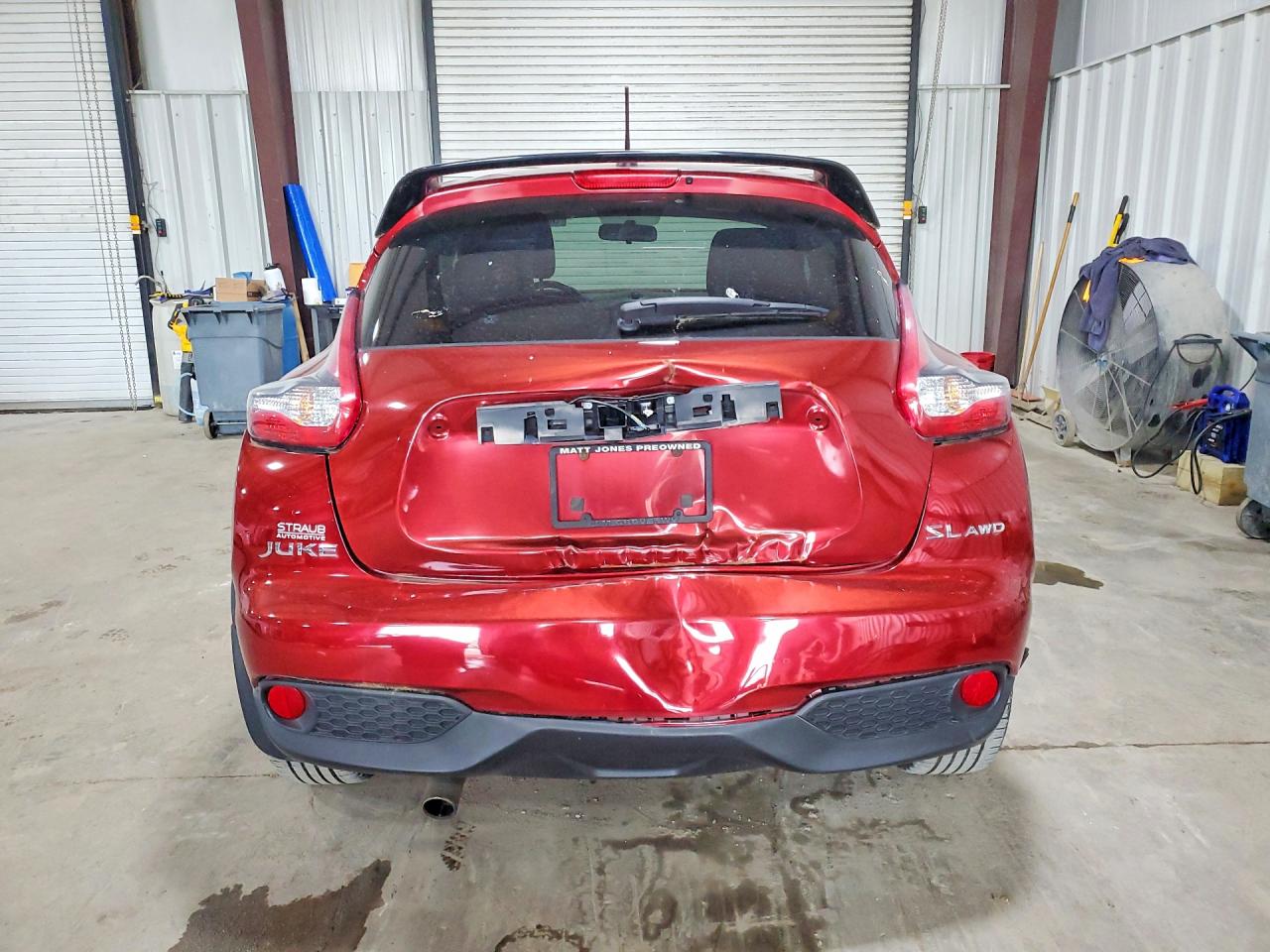 2015 Nissan Juke Sl Темно-бордовый vin: JN8AF5MV7FT556856