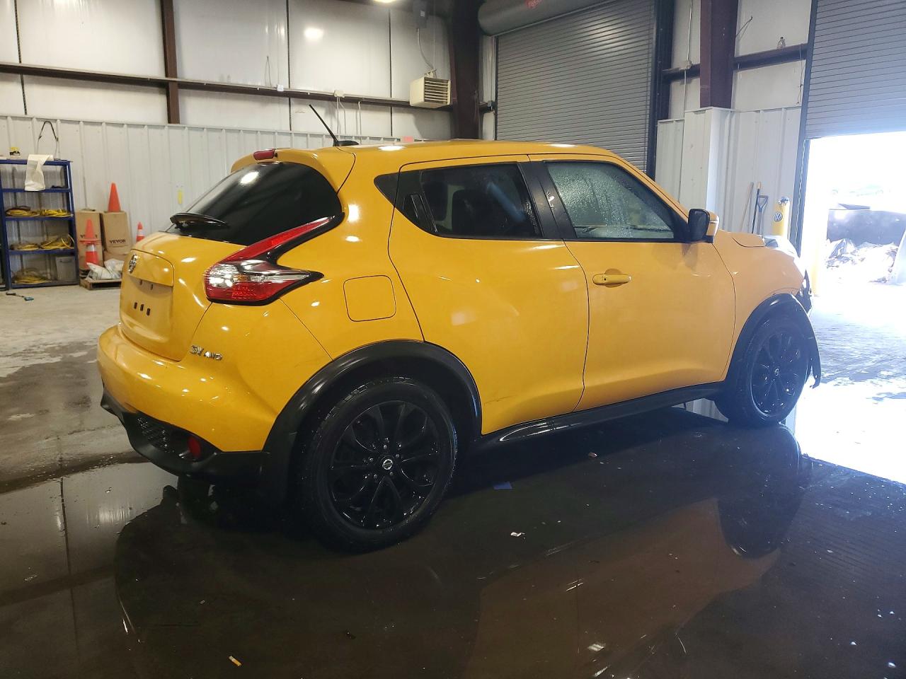 2015 Nissan Juke Sv Yellow vin: JN8AF5MV7FT564049